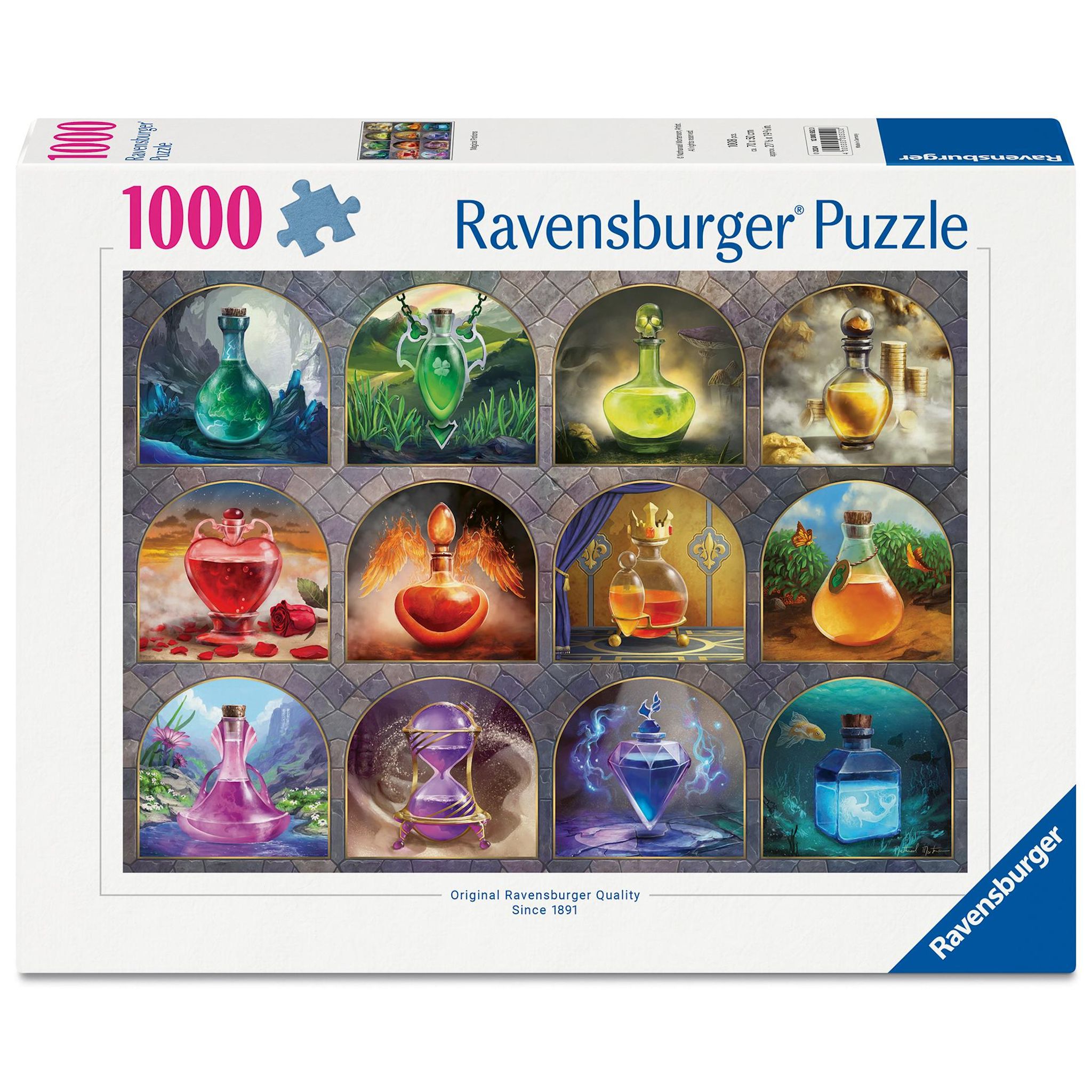 Voir la diapositive 8 : RAVENSBURGER Puzzle 1000 Pièces Collection