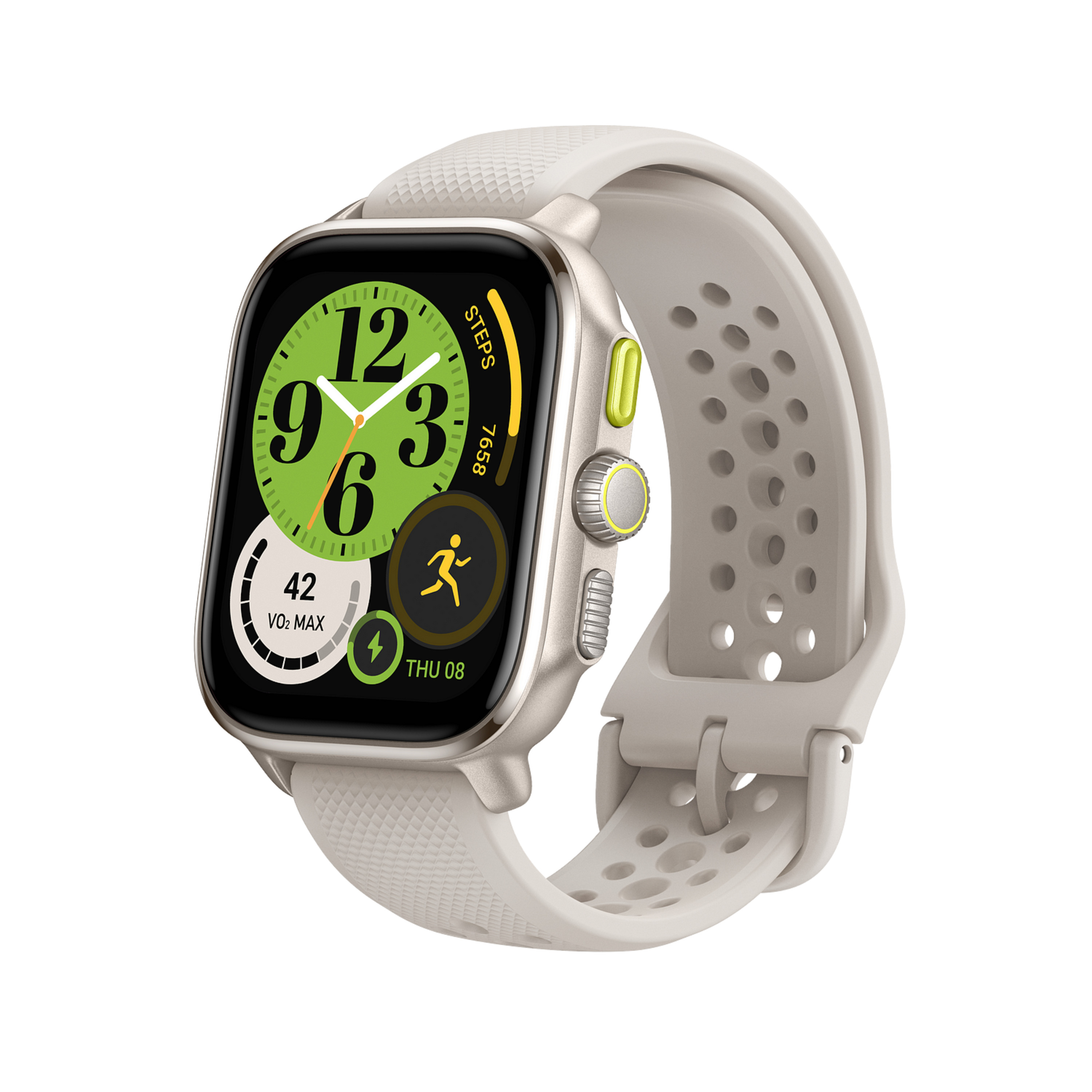Voir la diapositive 3 : AMAZFIT Montre connectée Cheetah Square - Champagne