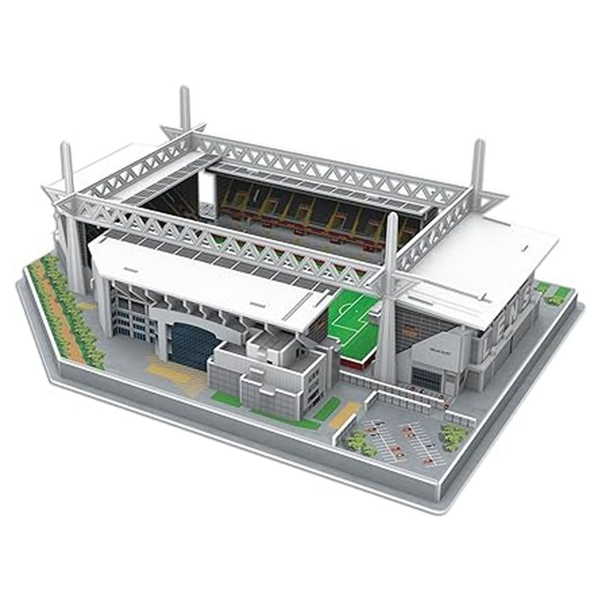 Voir la diapositive 3 : MEGABLEU Puzzle 3D Stade Bollaert-Delelis avec LED - RC Lens
