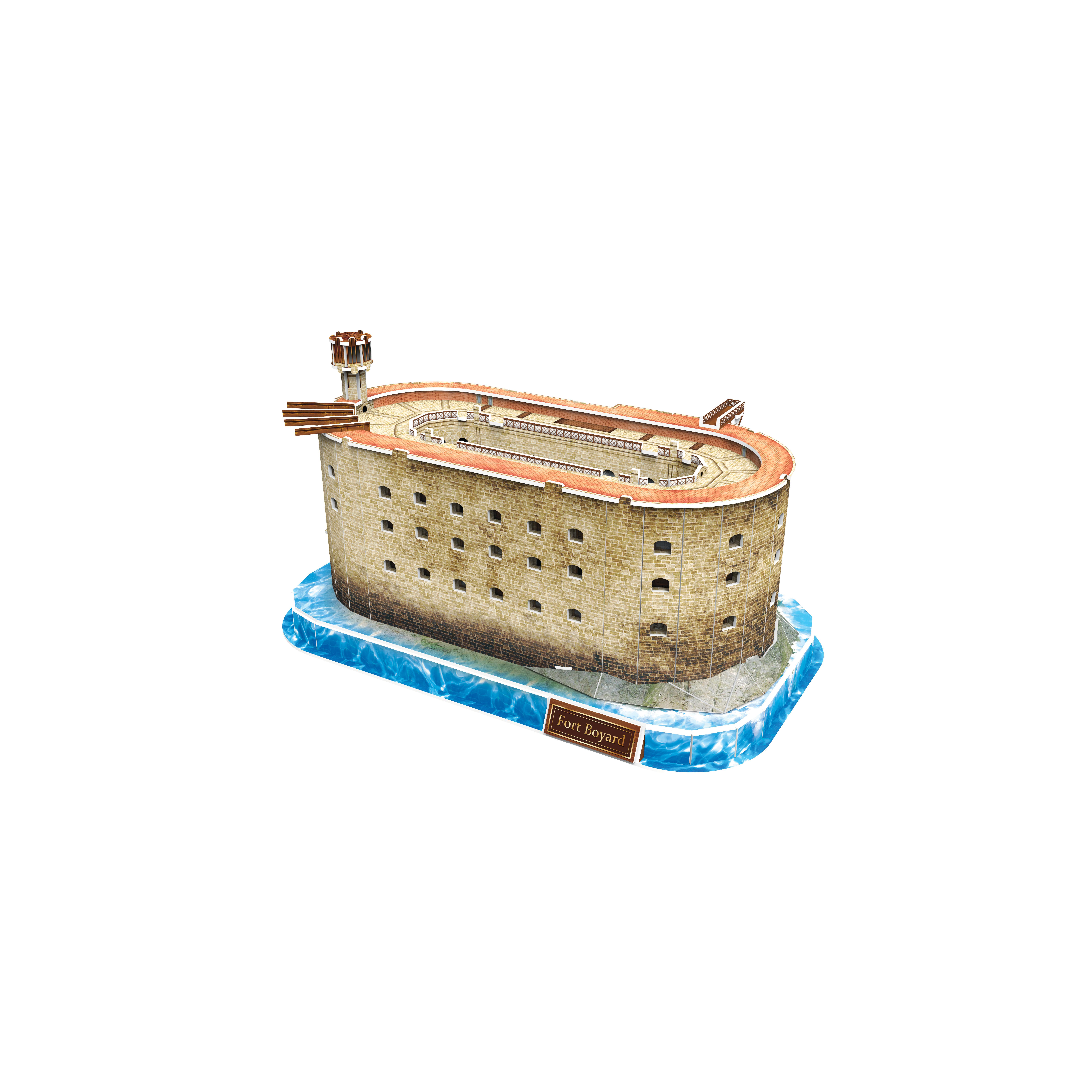 Voir la diapositive 2 : MEGABLEU Puzzle 3D 149 pièces Fort Boyard