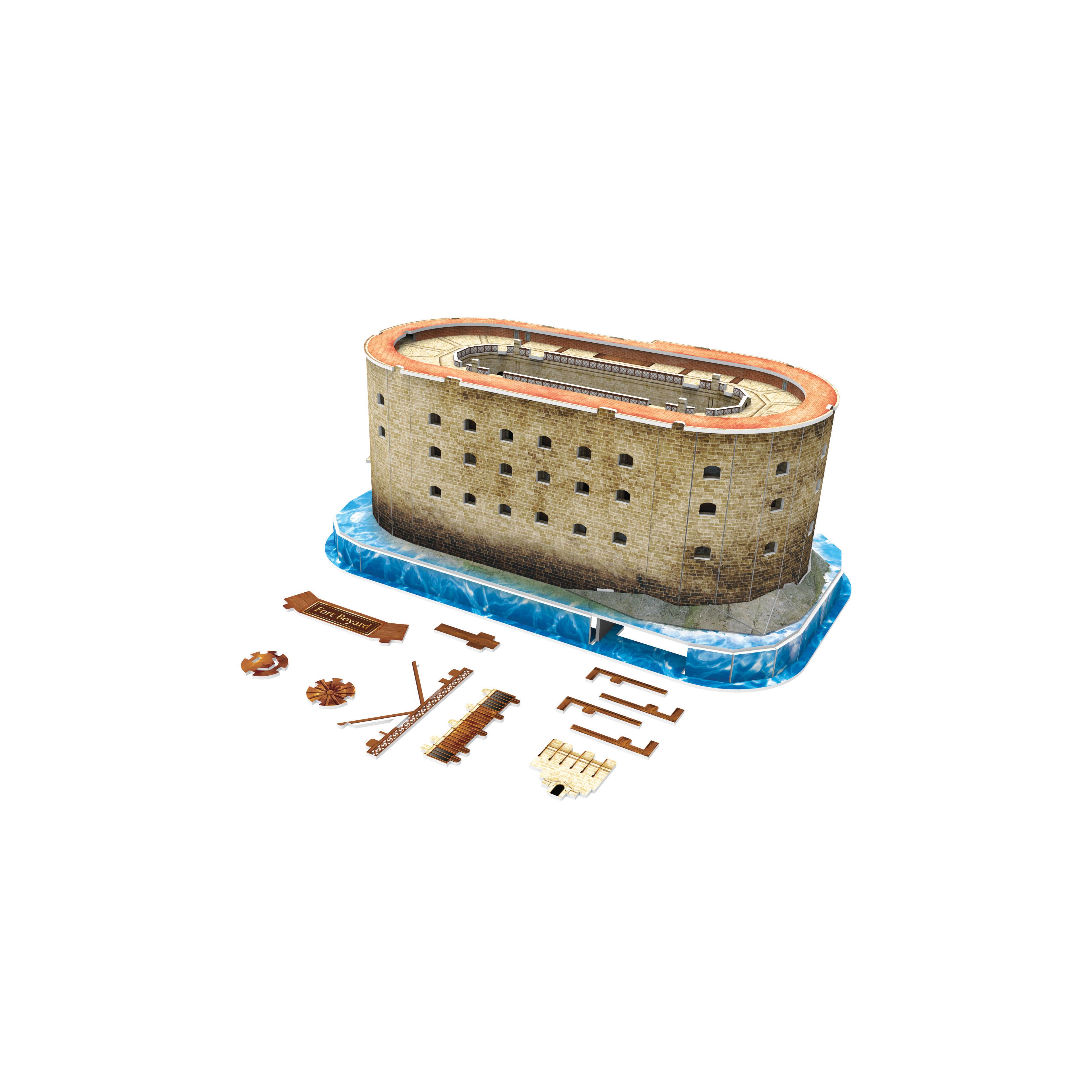 Voir la diapositive 3 : MEGABLEU Puzzle 3D 149 pièces Fort Boyard