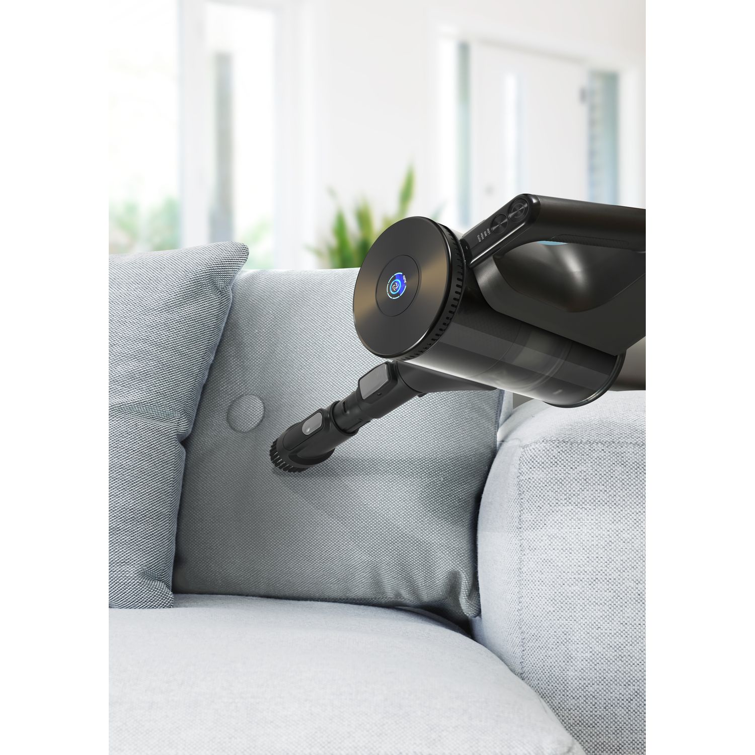 Voir la diapositive 3 : QILIVE Aspirateur balai Q.5945 - Noir