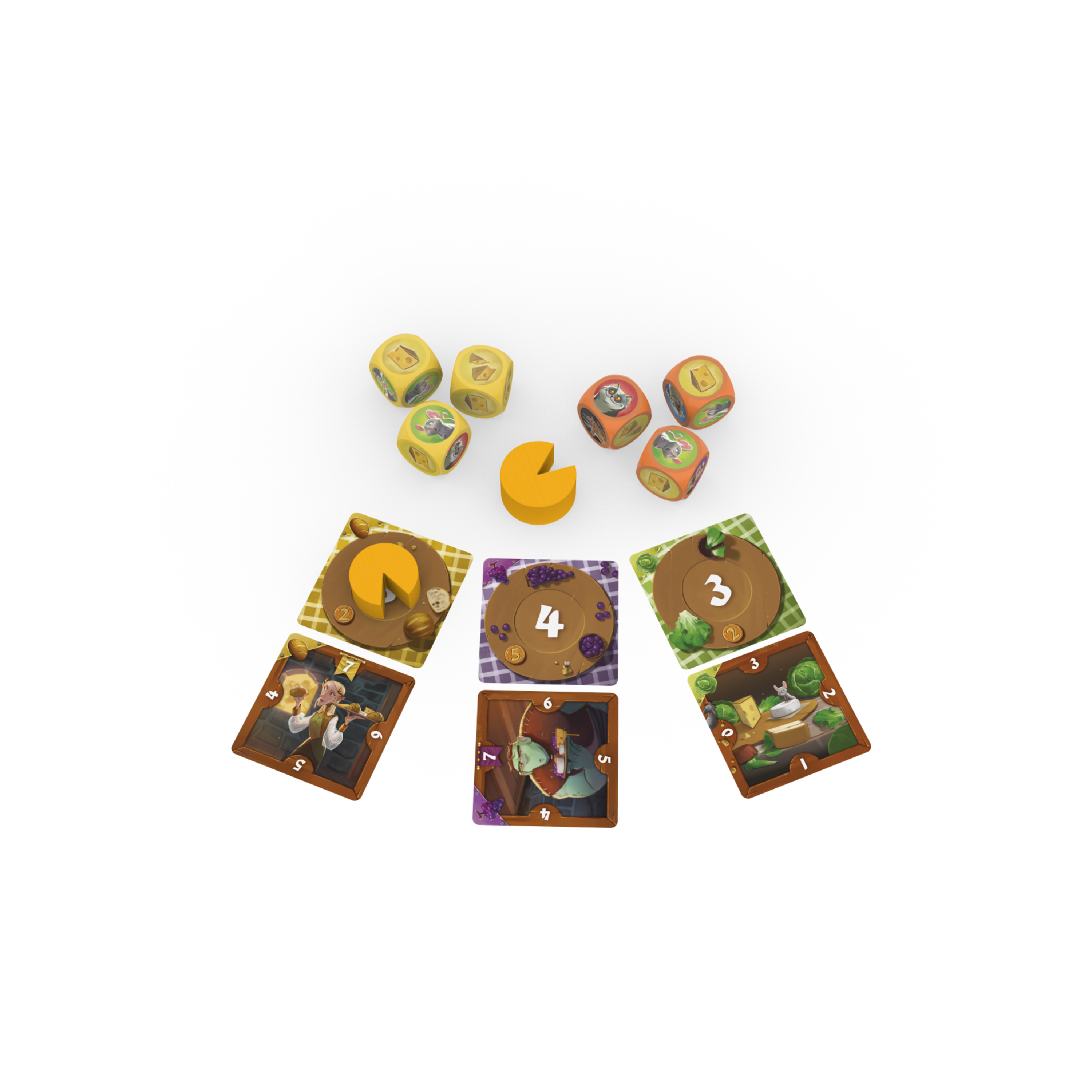 Voir la diapositive 3 : IELLO Jeu Mini Games Cheese Master