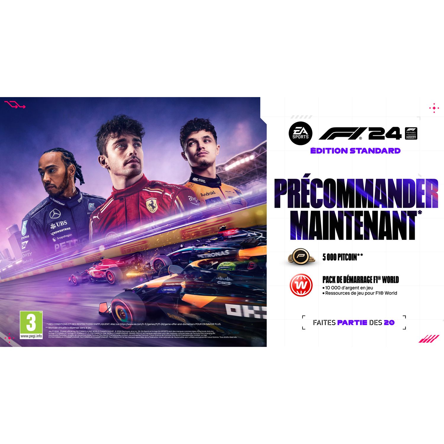 Voir la diapositive 3 : F1 24 PS5