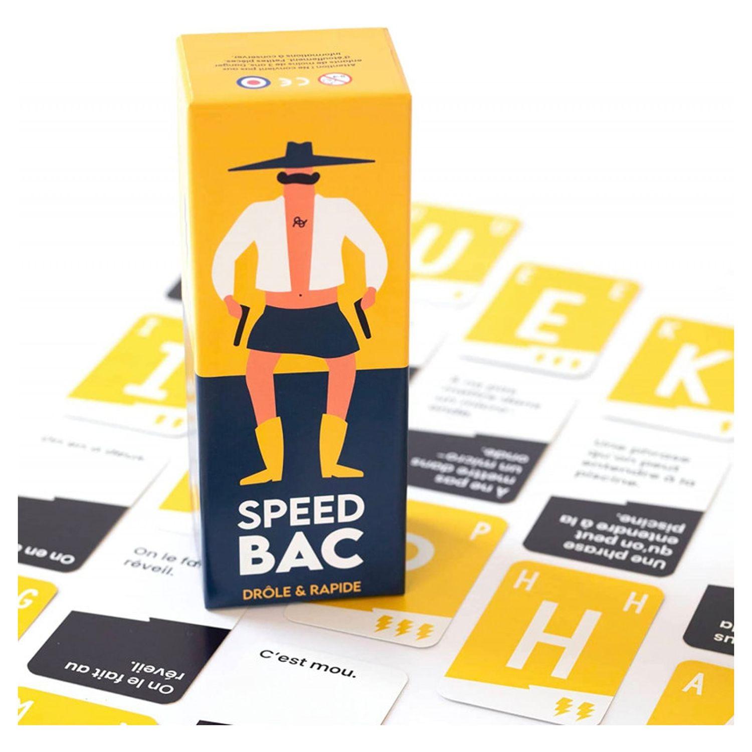 Voir la diapositive 2 : PIXIES GAMES jeu Speed BAC jaune