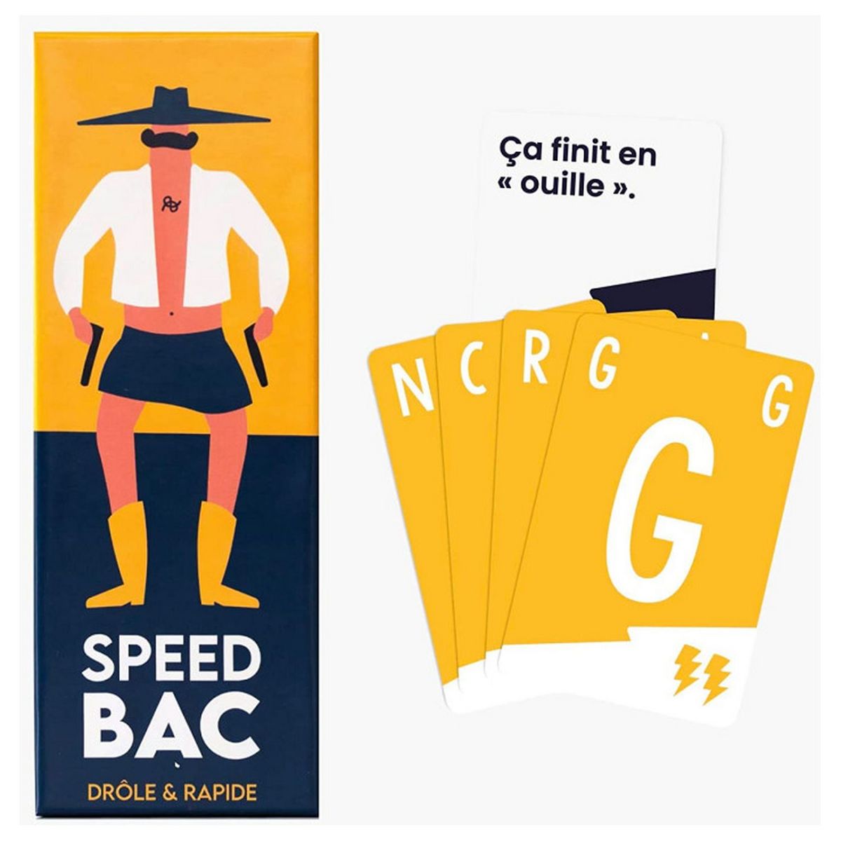 PIXIES GAMES jeu Speed BAC jaune