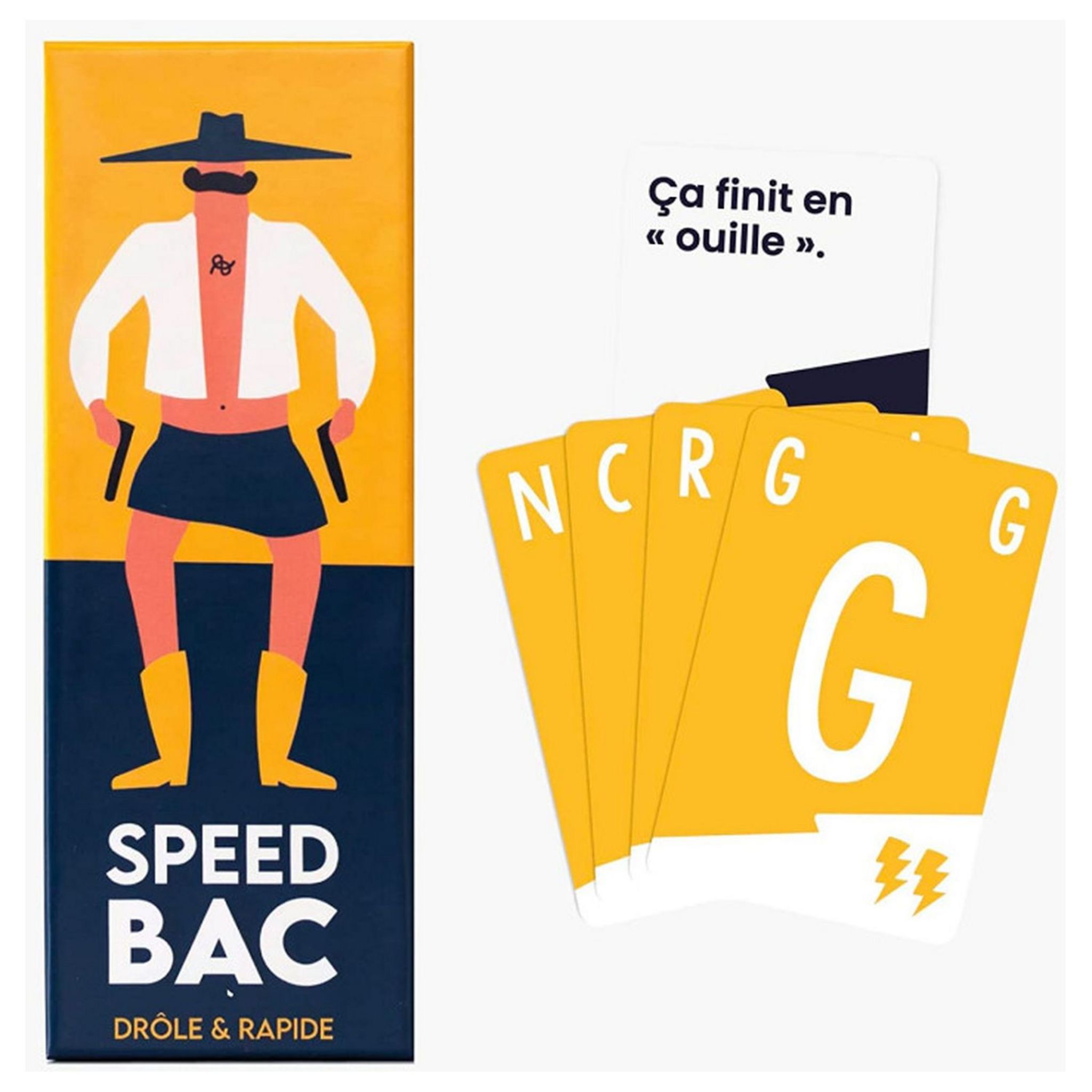 Voir la diapositive 2 : PIXIES GAMES jeu Speed BAC jaune