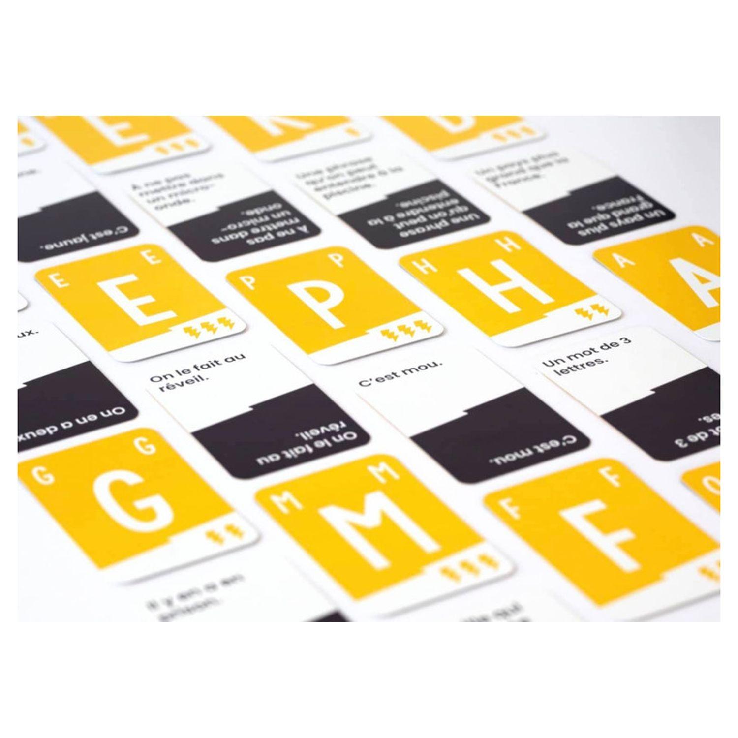 Voir la diapositive 3 : PIXIES GAMES jeu Speed BAC jaune