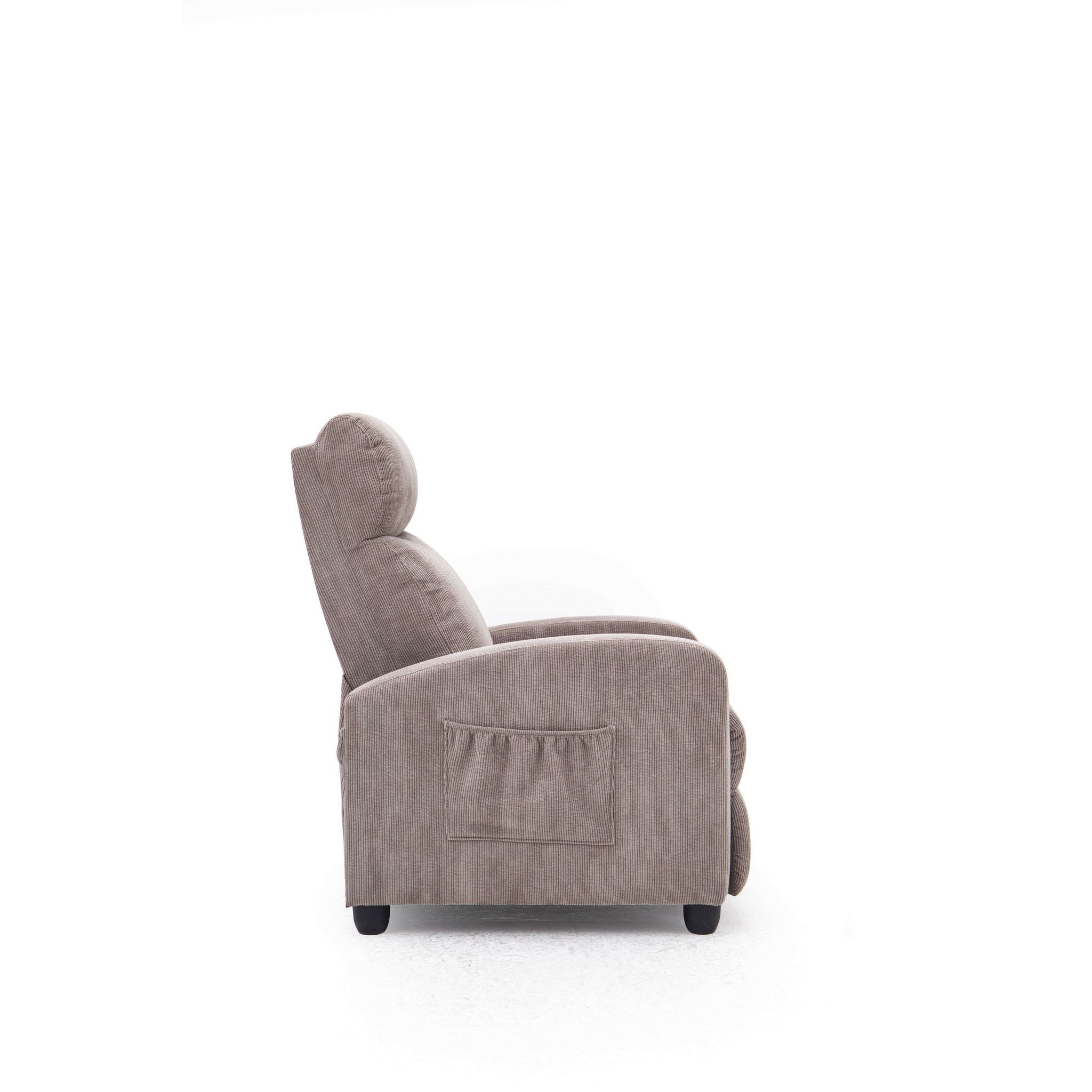 Voir la diapositive 5 : MOBILIER RAINEAU Fauteuil inclinable massant et chauffant RELAX9 COT - Taupe