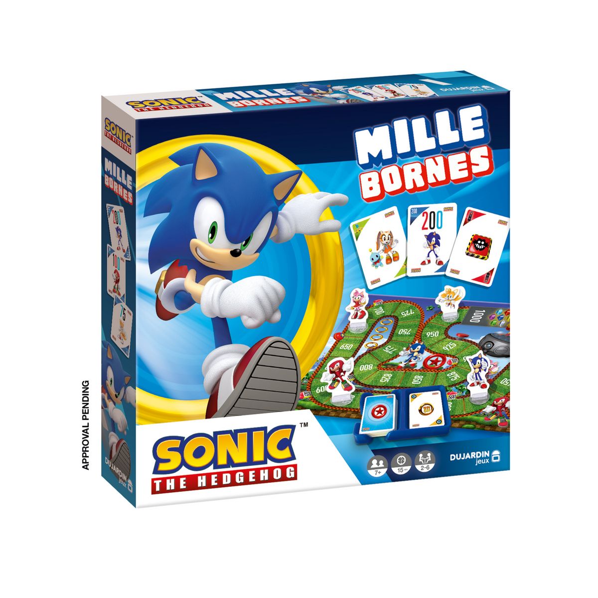 DUJARDIN Jeu Mille Bornes Sonic