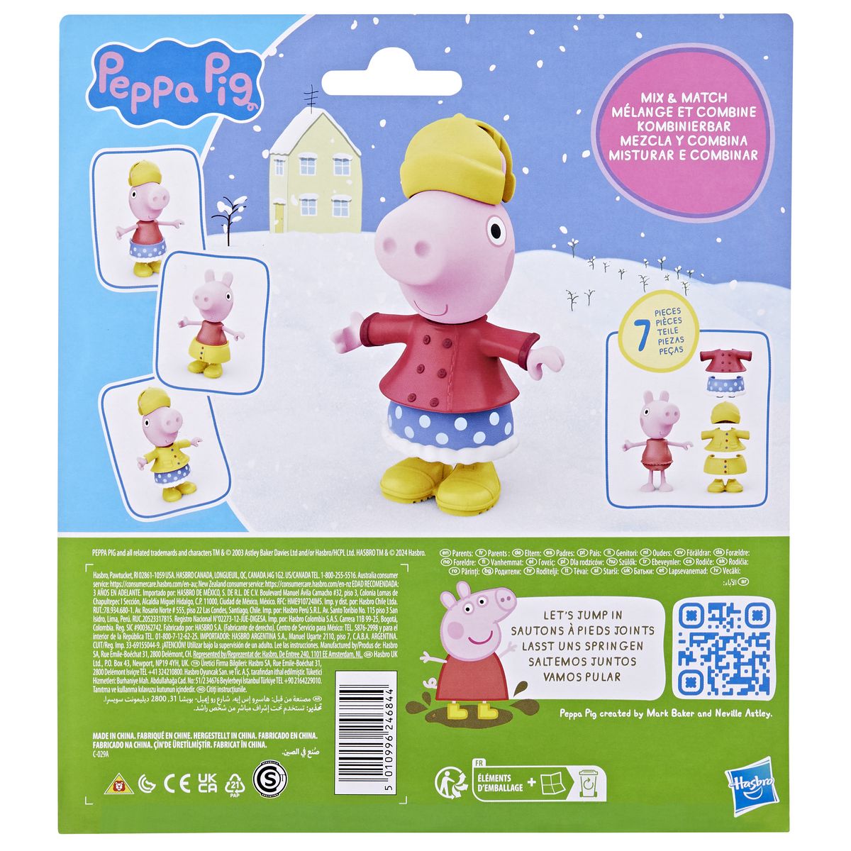 HASBRO Figurine et accessoires Les jolies tenues Peppa Pig