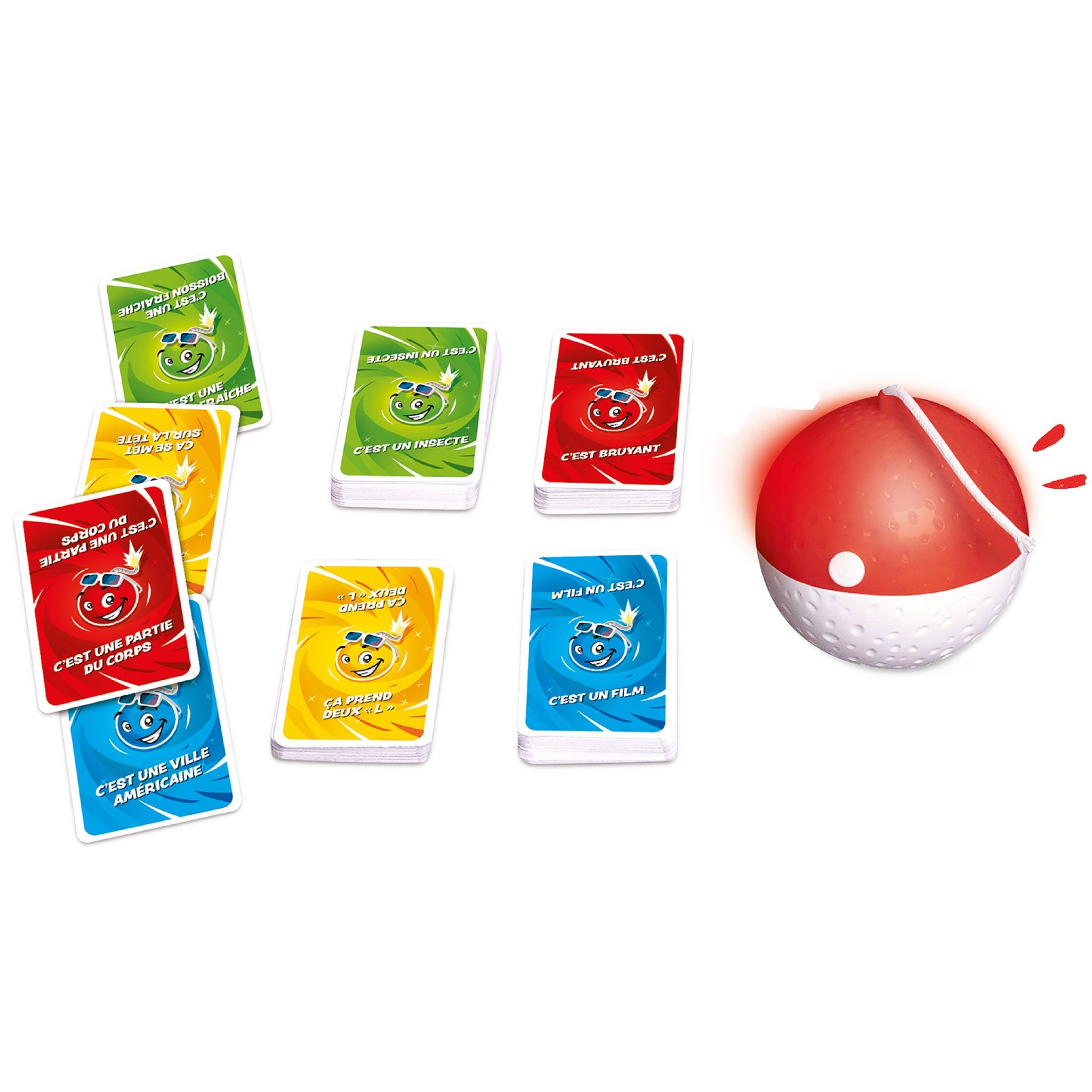 Voir la diapositive 5 : ASMODEE Jeu Tic Tac Boum Color Flash