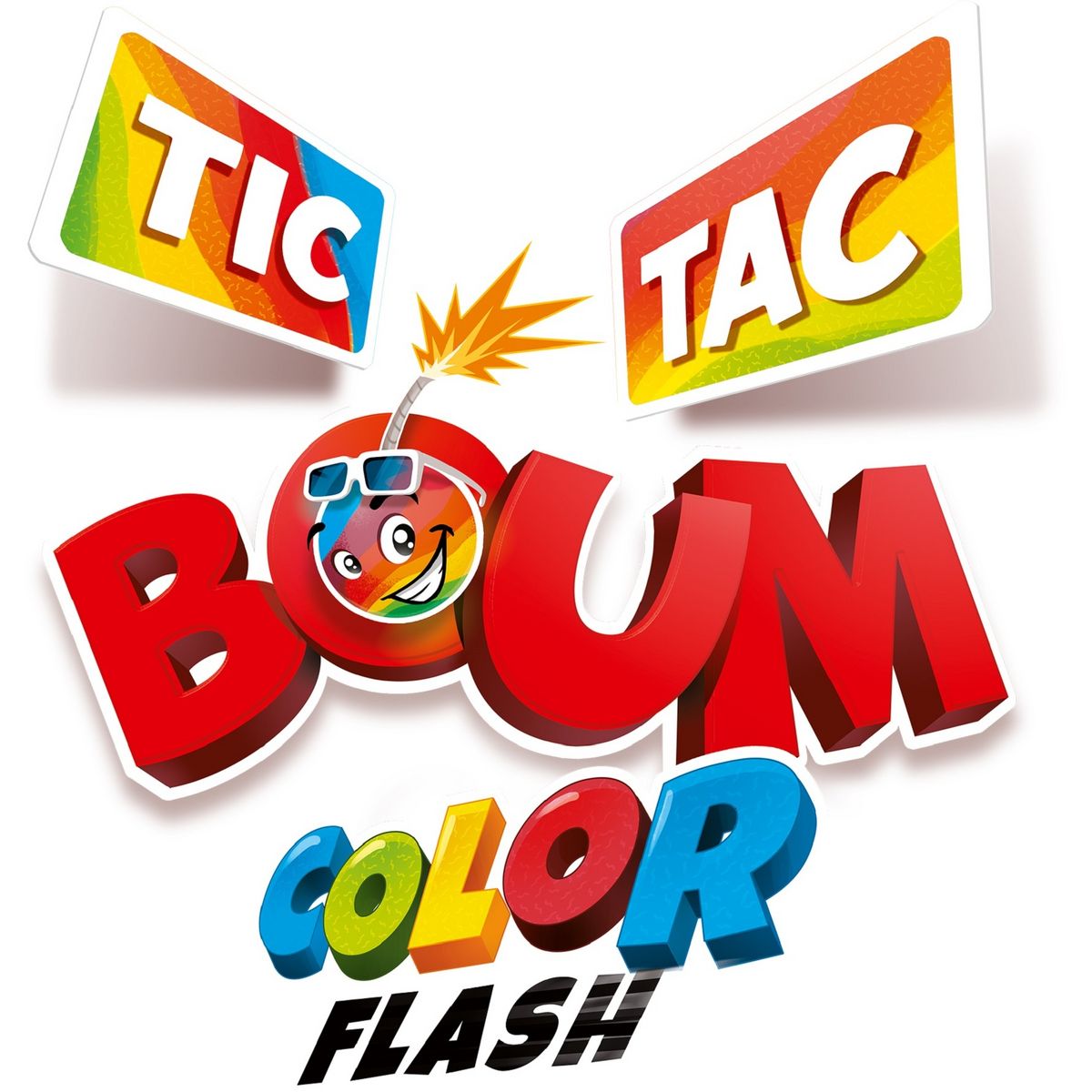 ASMODEE Jeu Tic Tac Boum Color Flash