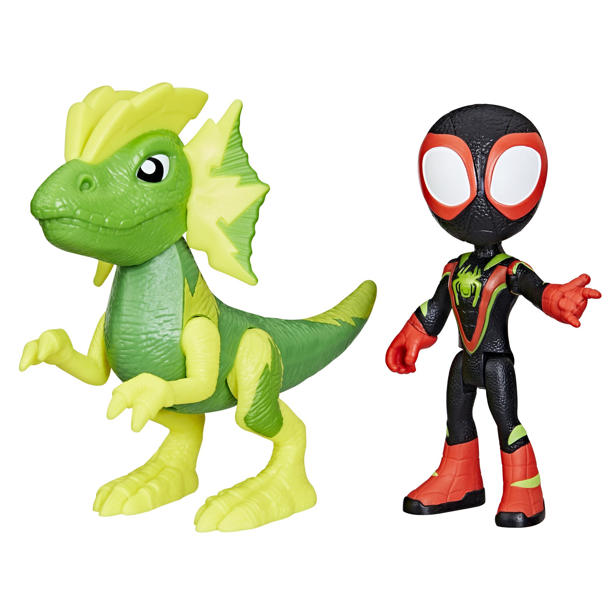 Voir la diapositive 2 : HASBRO Figurine Spidey + Dino Webs