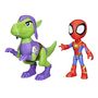 Voir la diapositive 5 : HASBRO Figurine Spidey + Dino Webs