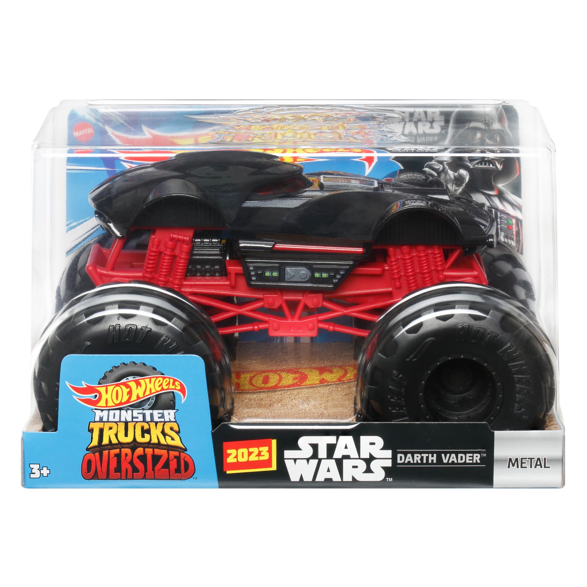 Voir la diapositive 2 : MATTEL Véhicule HotWheels Monster Truck Oversized