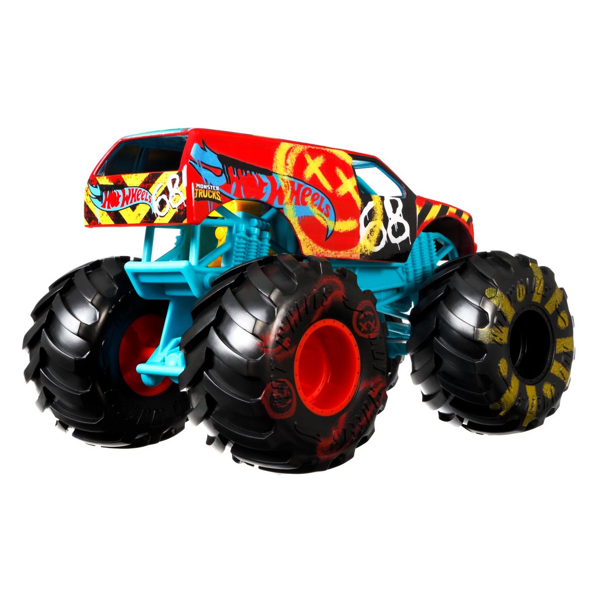 MATTEL Véhicule HotWheels Monster Truck Oversized