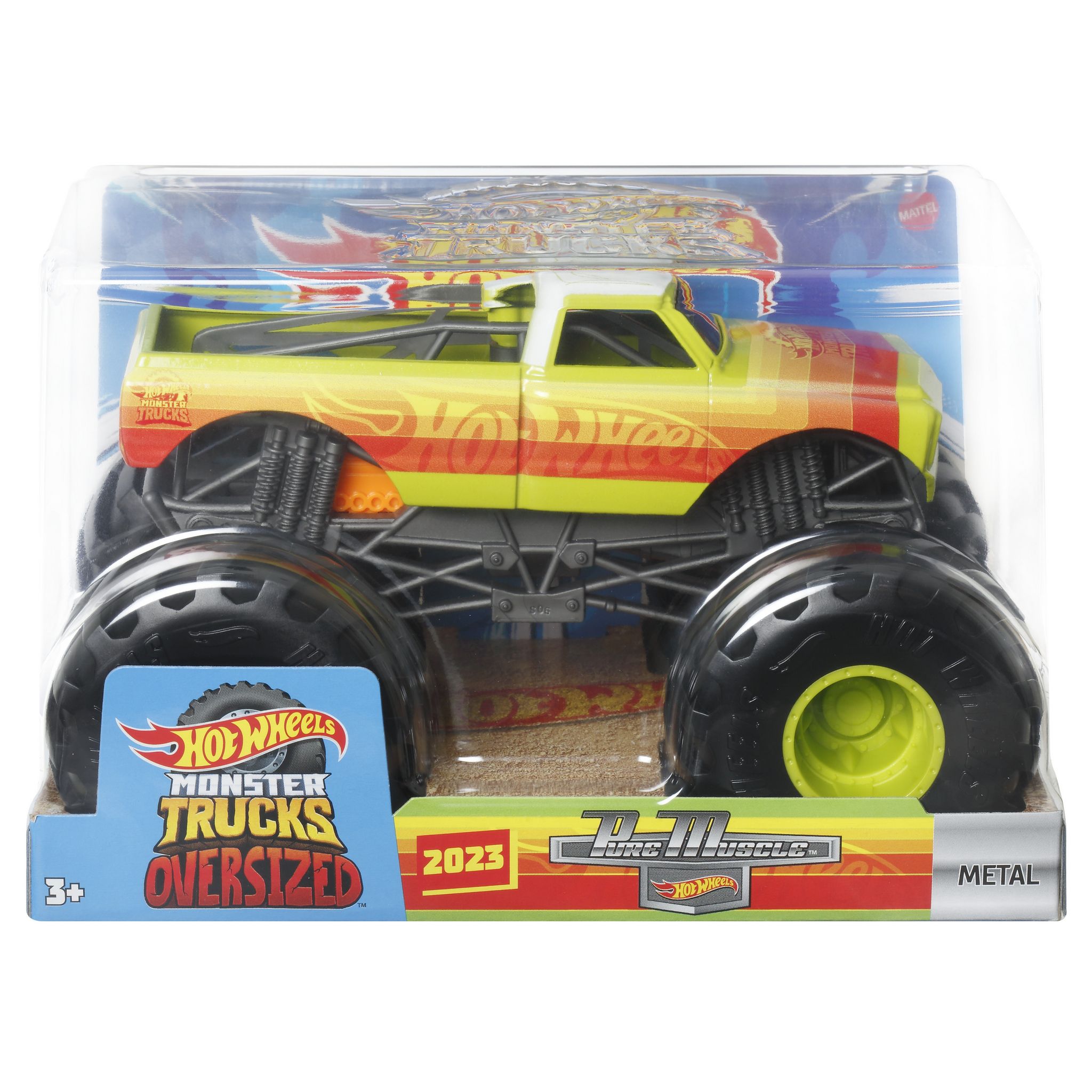 Voir la diapositive 3 : MATTEL Véhicule HotWheels Monster Truck Oversized
