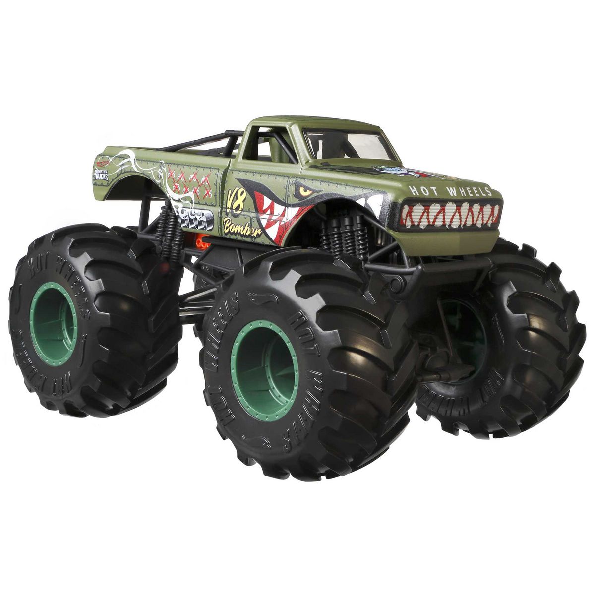 MATTEL Véhicule HotWheels Monster Truck Oversized