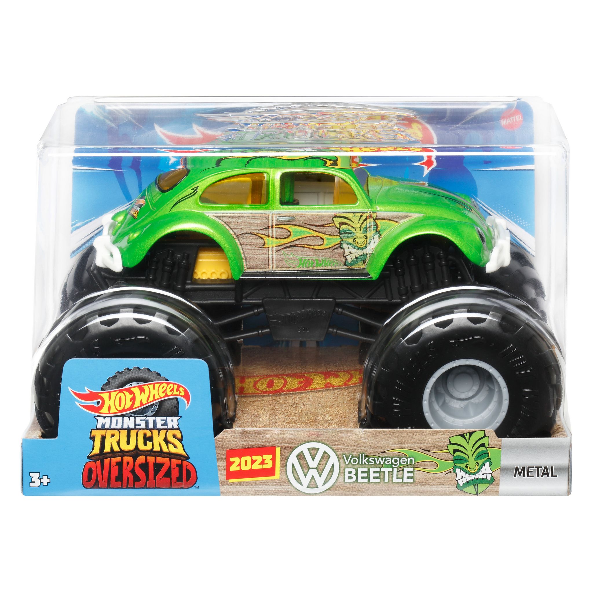 Voir la diapositive 4 : MATTEL Véhicule HotWheels Monster Truck Oversized