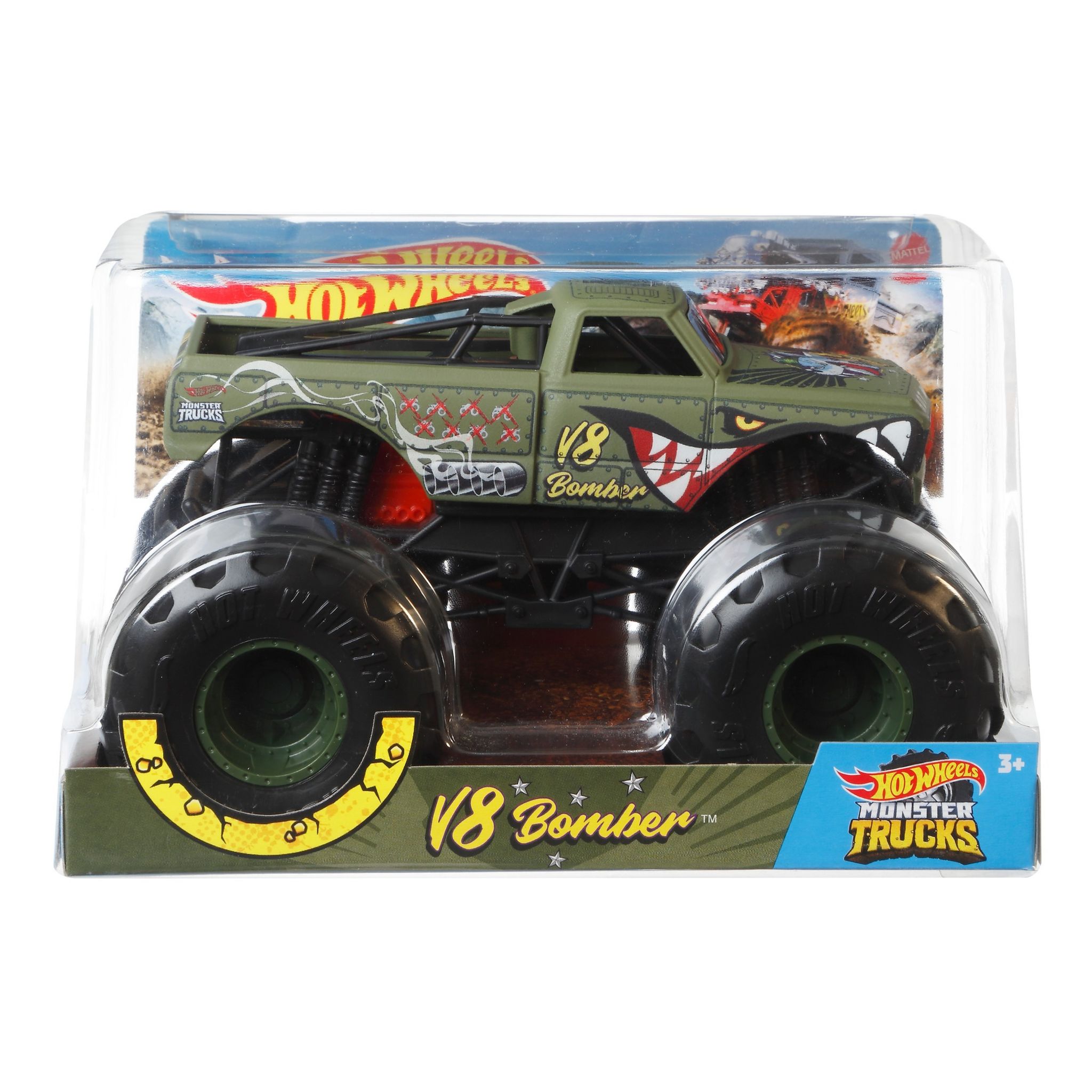 Voir la diapositive 6 : MATTEL Véhicule HotWheels Monster Truck Oversized