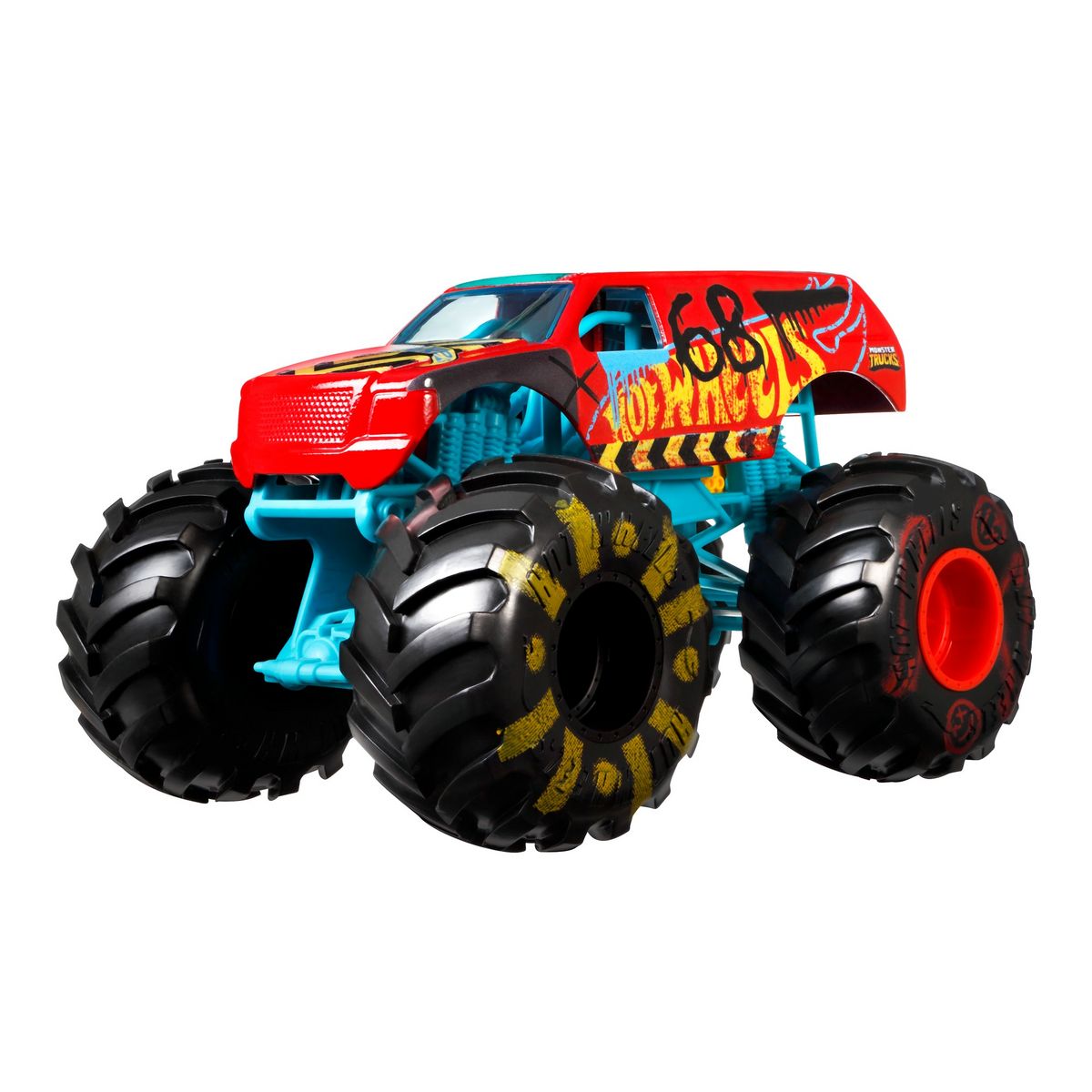 MATTEL Véhicule HotWheels Monster Truck Oversized