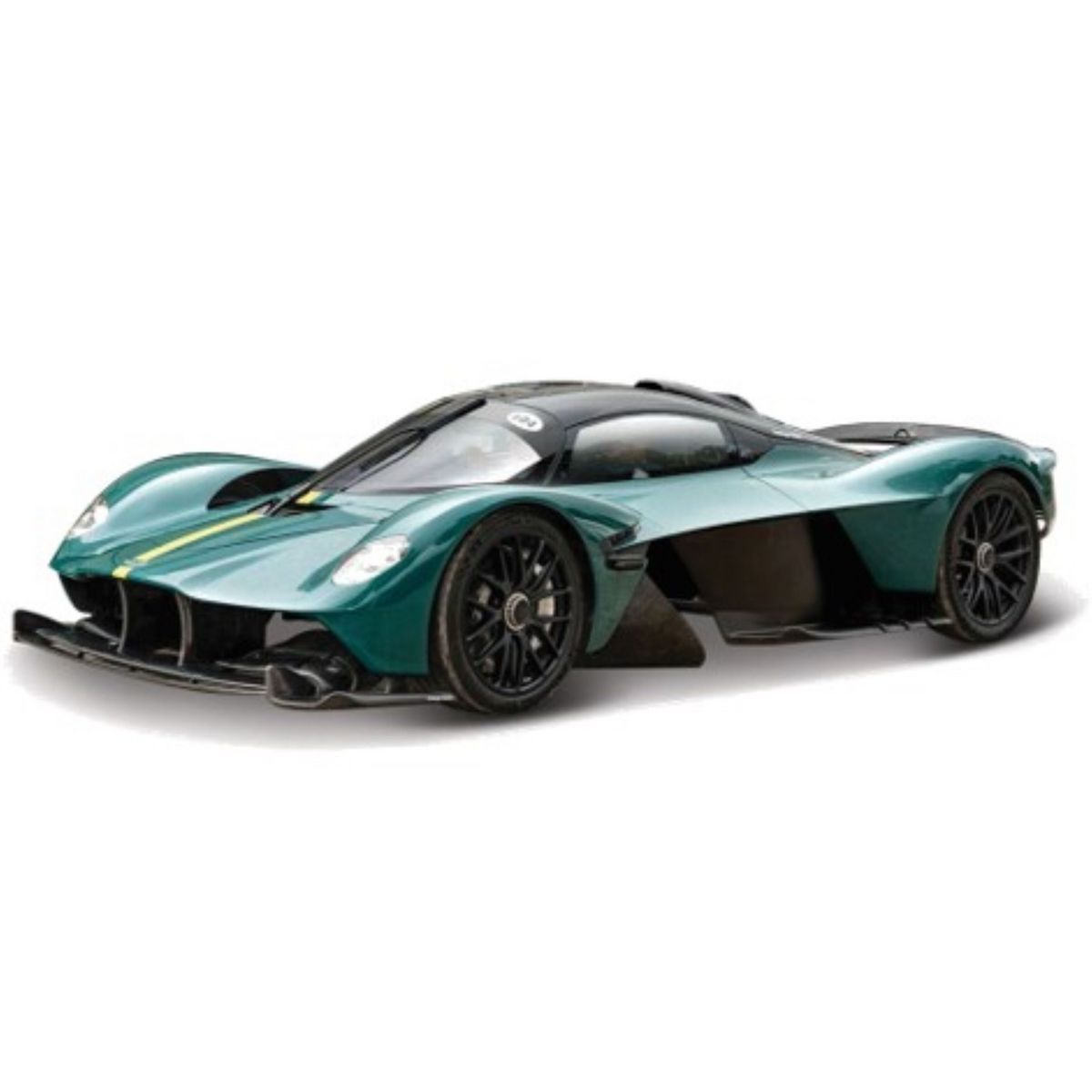 BBURAGO Voiture Aston Martin Valkyrie  22 échelle 1/18ème - Verte