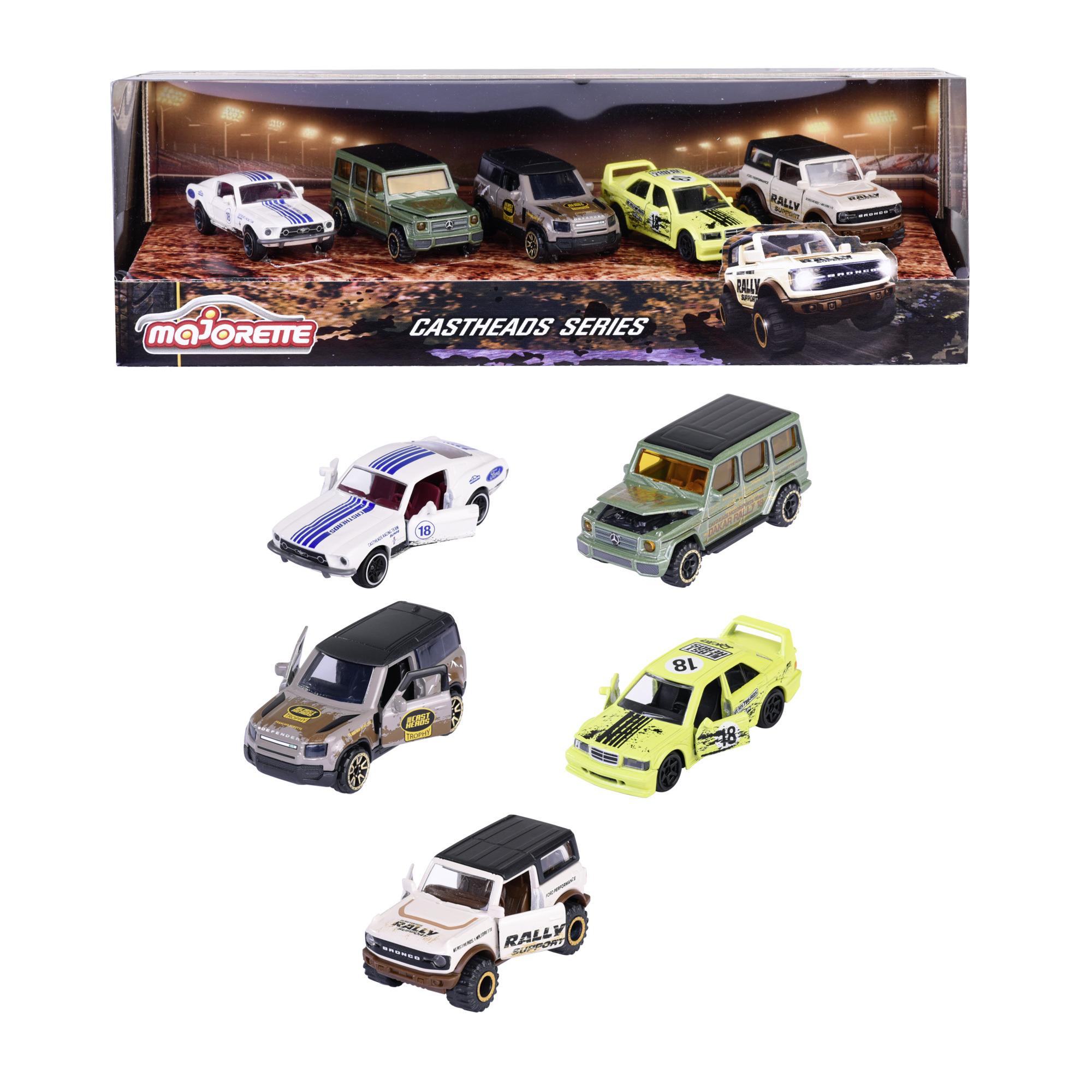 SMOBY Coffret CastHeads Series Majorette