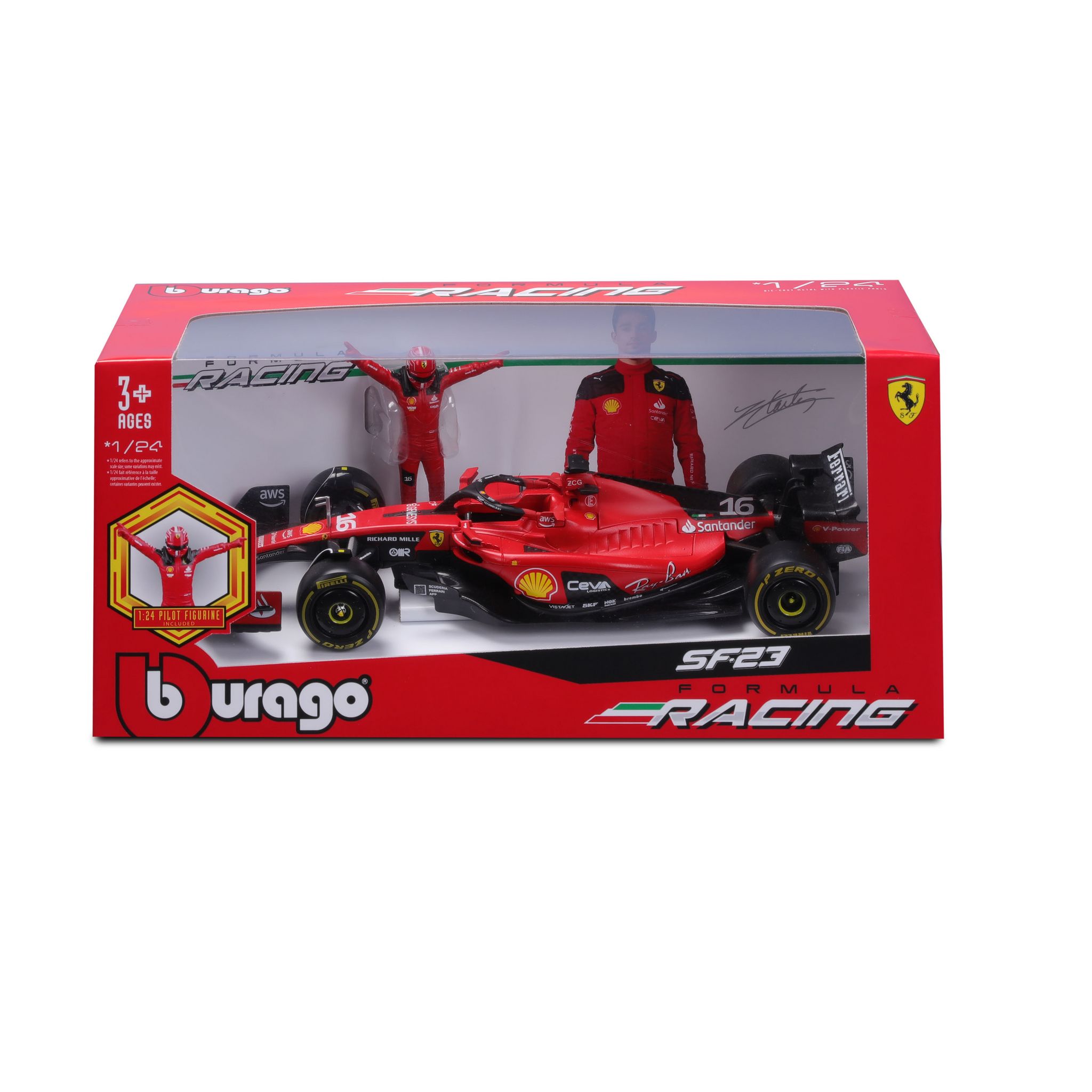 Voir la diapositive 3 : BBURAGO Voiture F1 Red Bull Racer 19 échelle 1/24ème