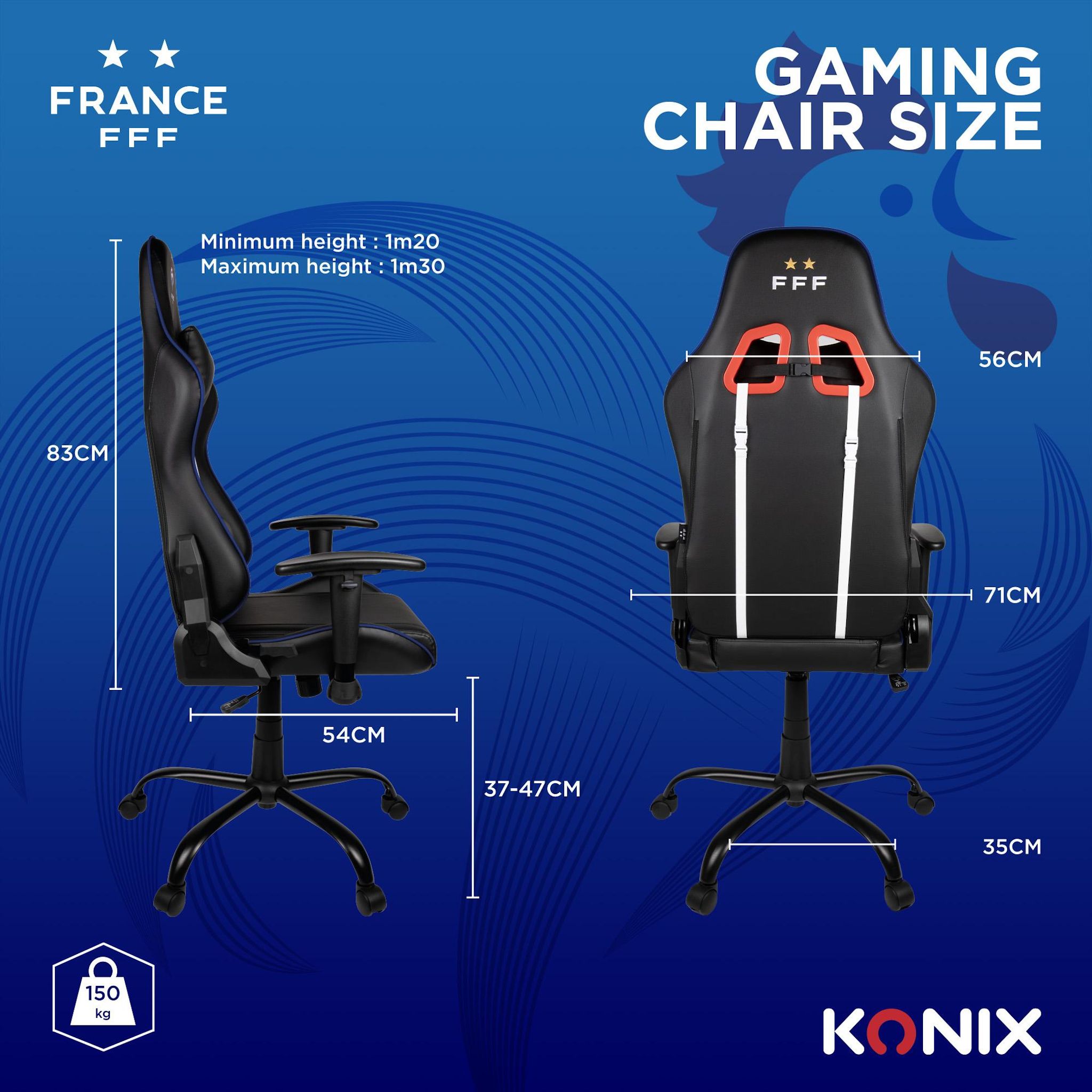 Voir la diapositive 12 : Fauteuil Gaming FFF