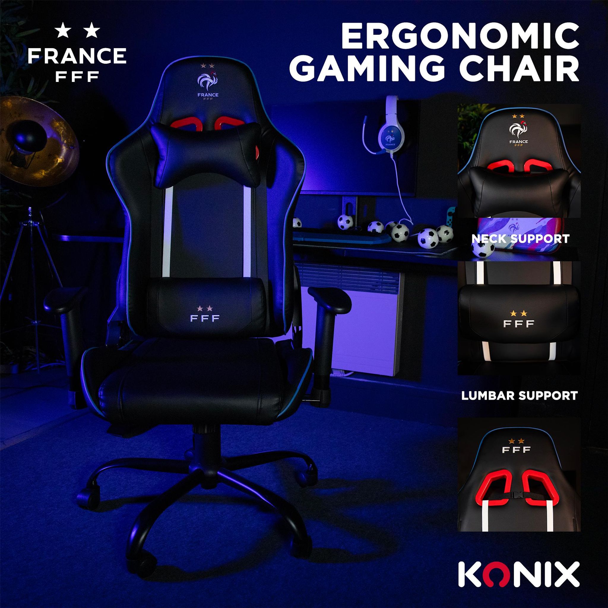 Voir la diapositive 11 : Fauteuil Gaming FFF