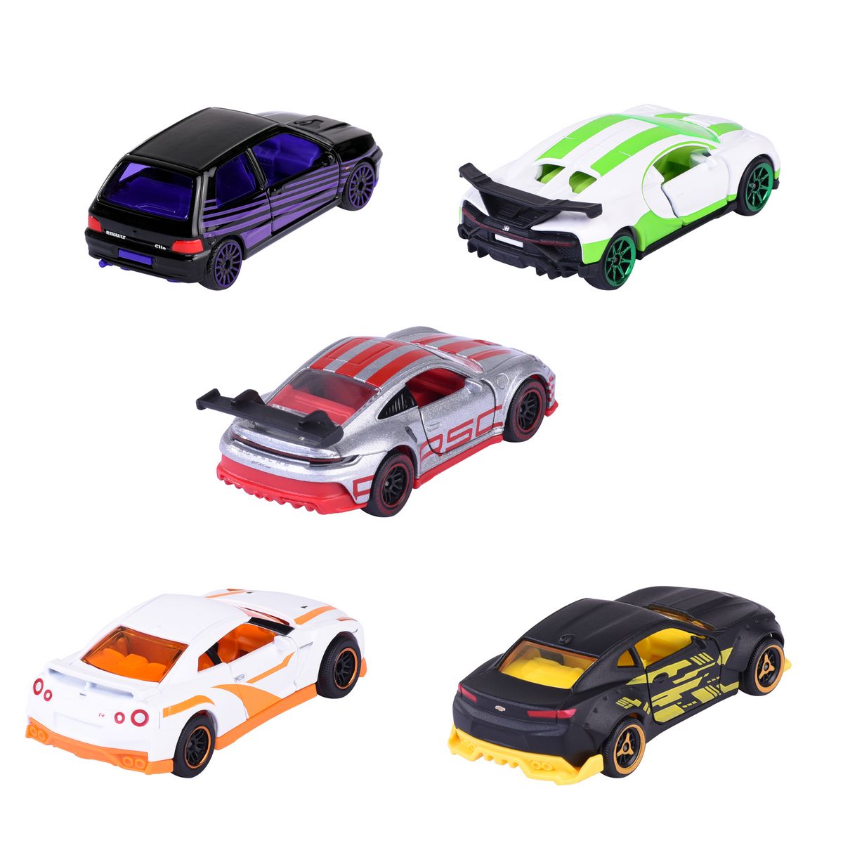 SMOBY Pack de 5 voitures Giftpack Majorette