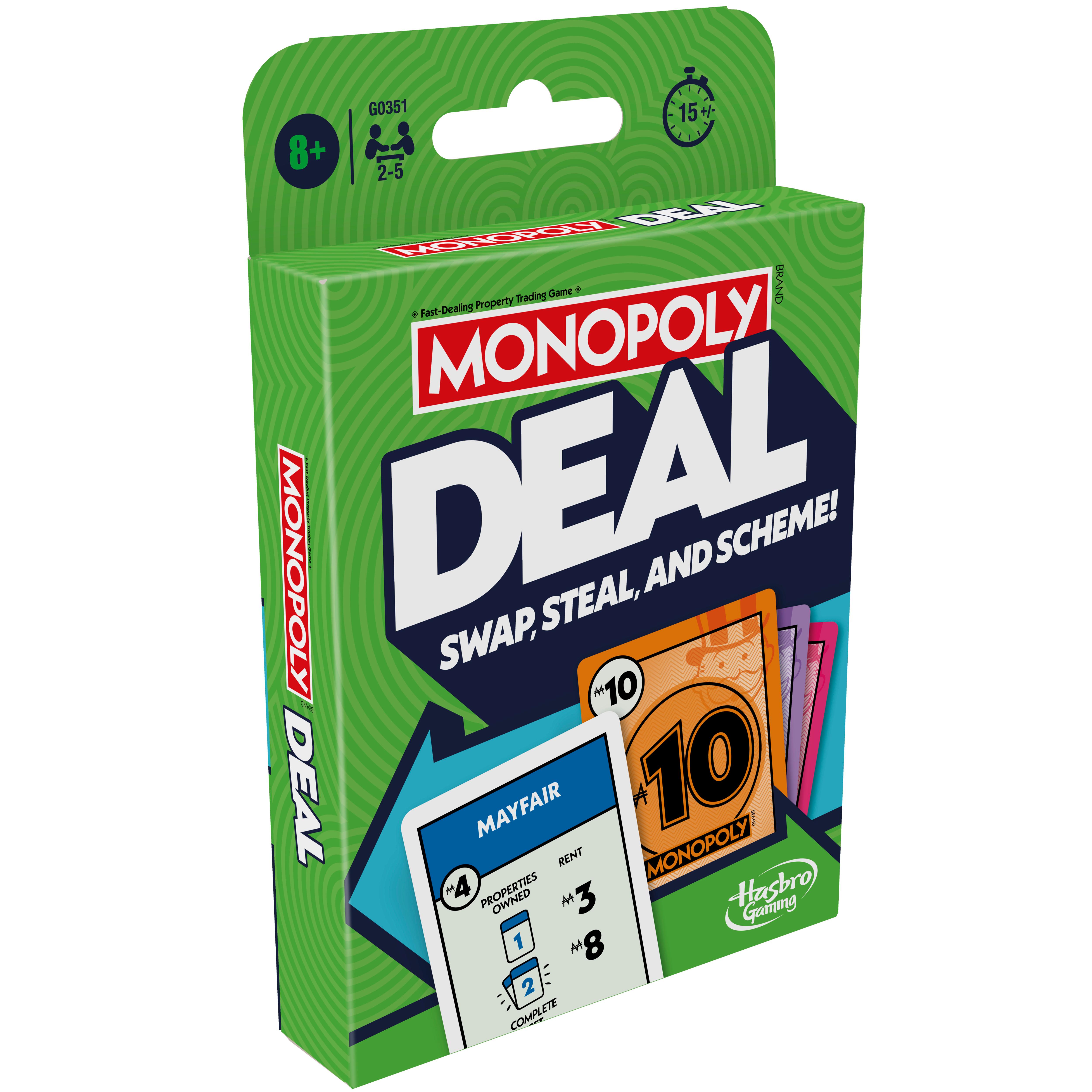 Voir la diapositive 5 : HASBRO Jeu Monopoly Deal