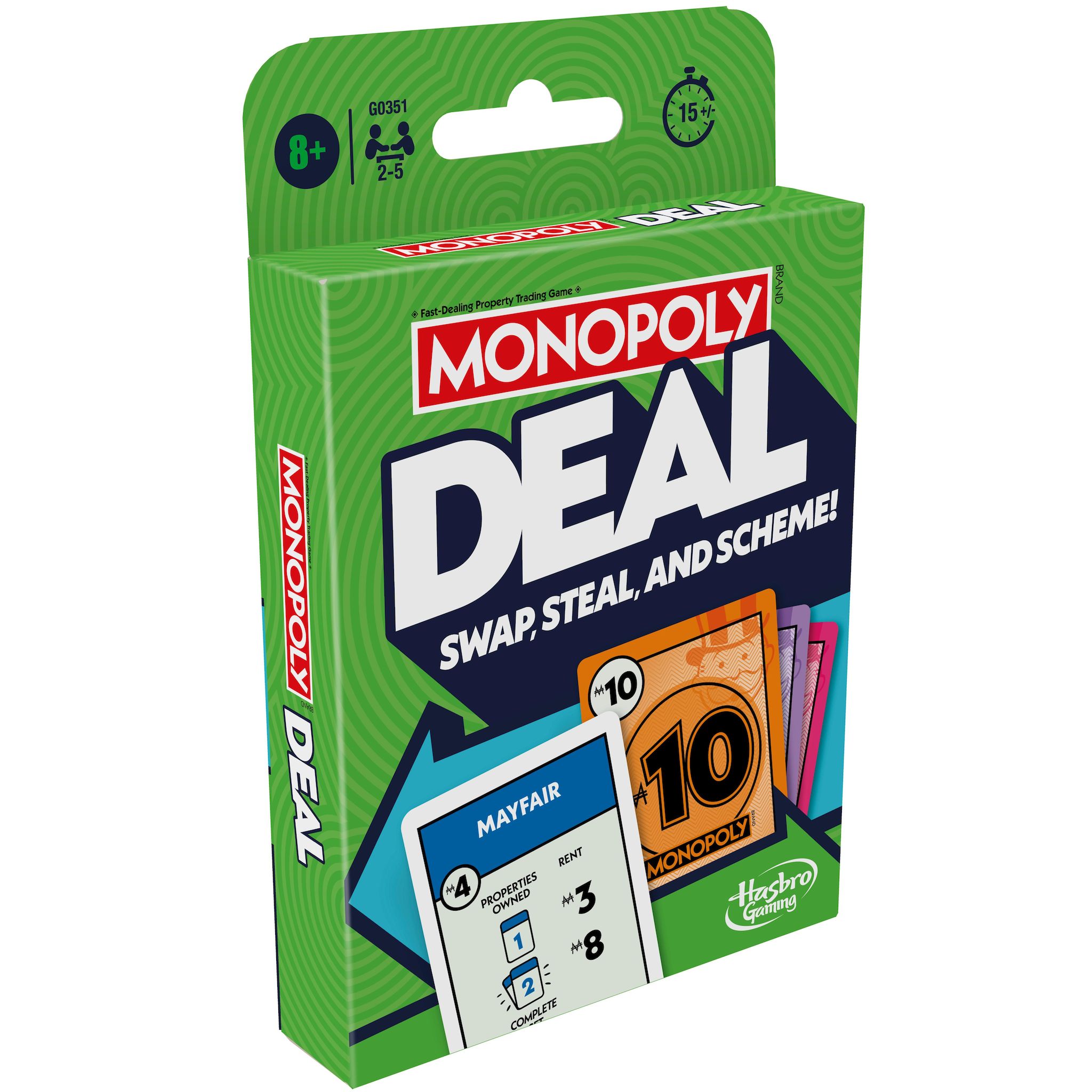 Voir la diapositive 5 : HASBRO Jeu Monopoly Deal