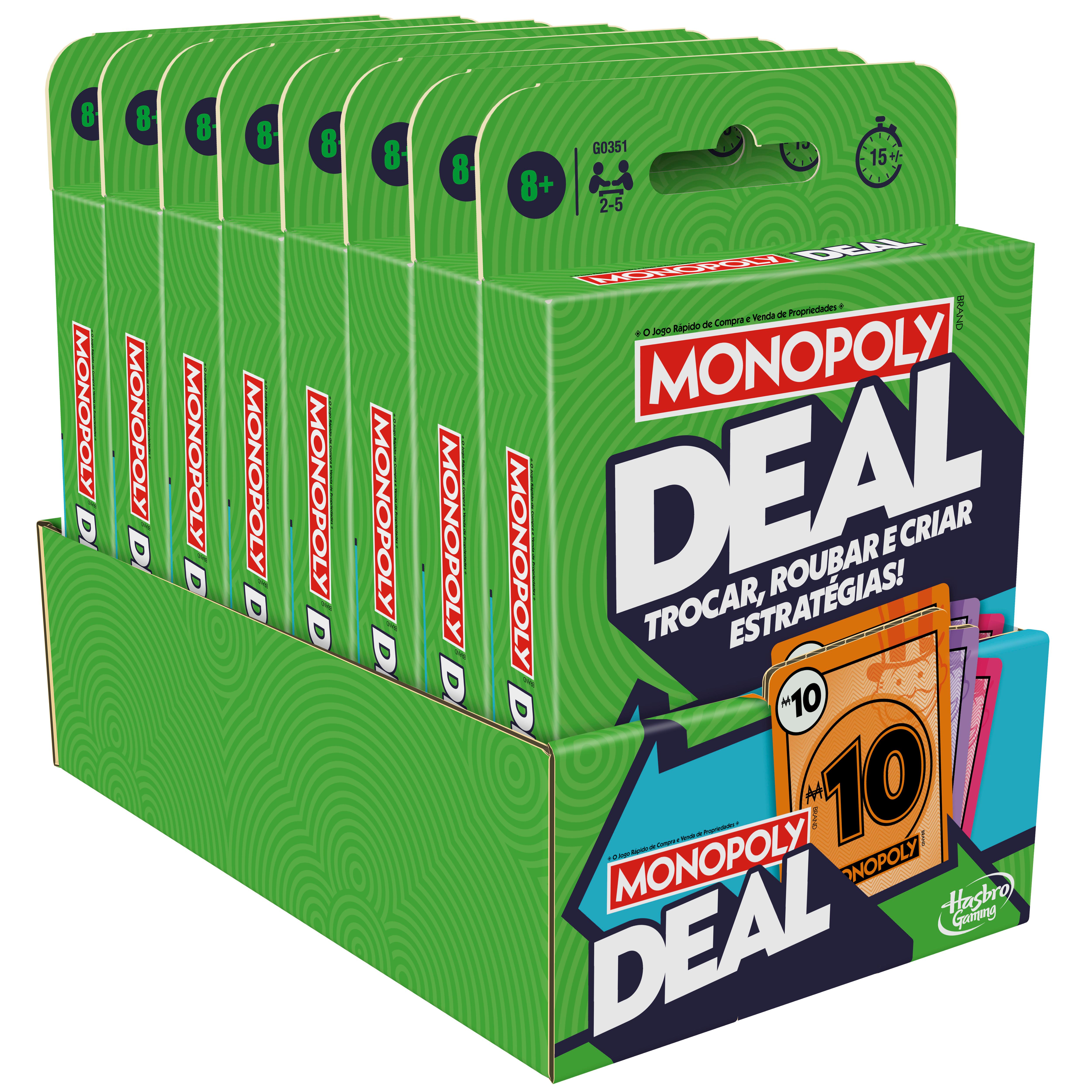 Voir la diapositive 7 : HASBRO Jeu Monopoly Deal
