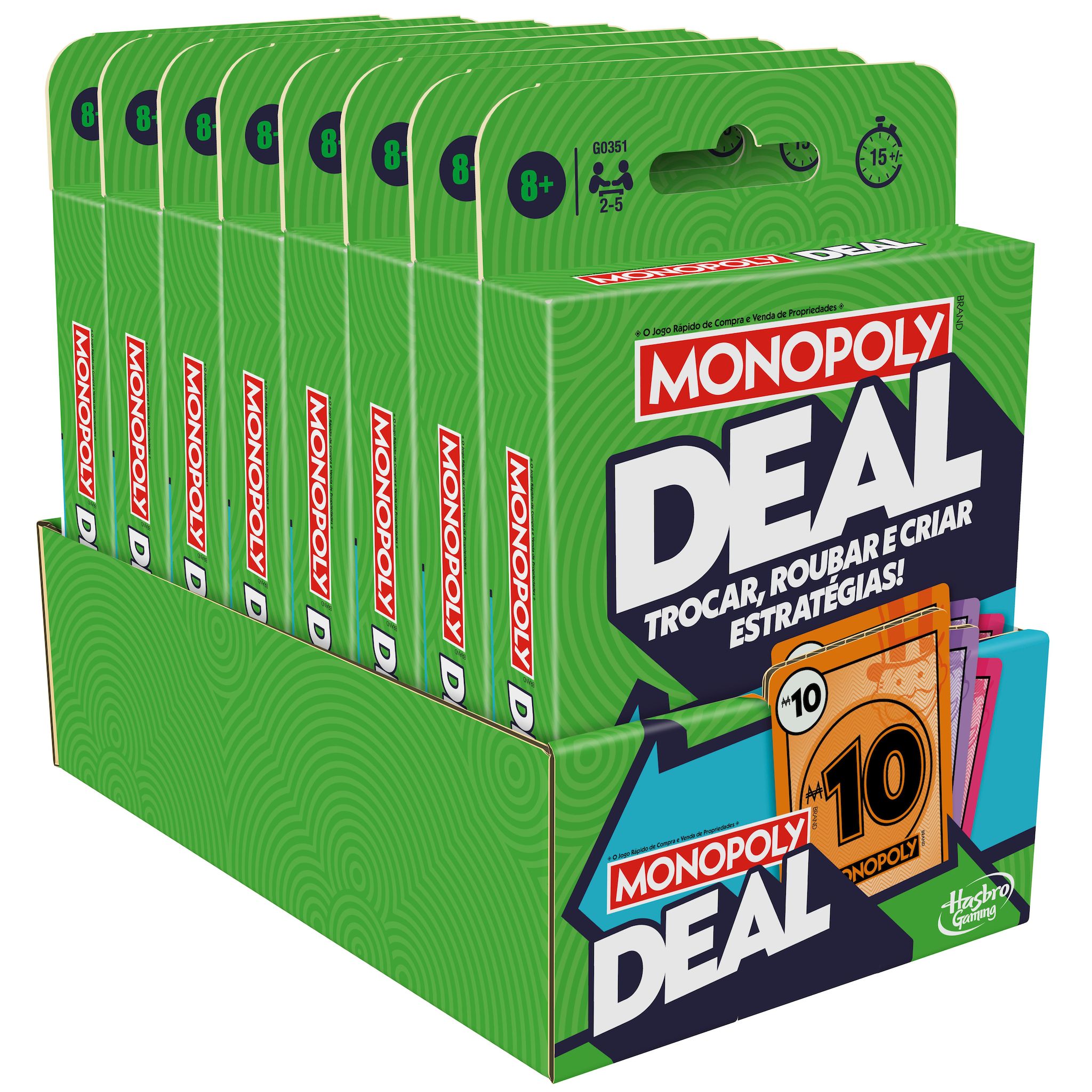 Voir la diapositive 7 : HASBRO Jeu Monopoly Deal
