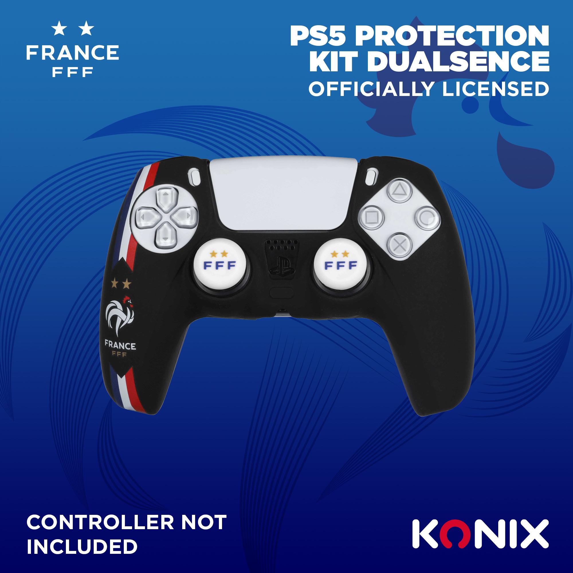 Voir la diapositive 3 : Coque de Protection pour Manette PS5 FFF