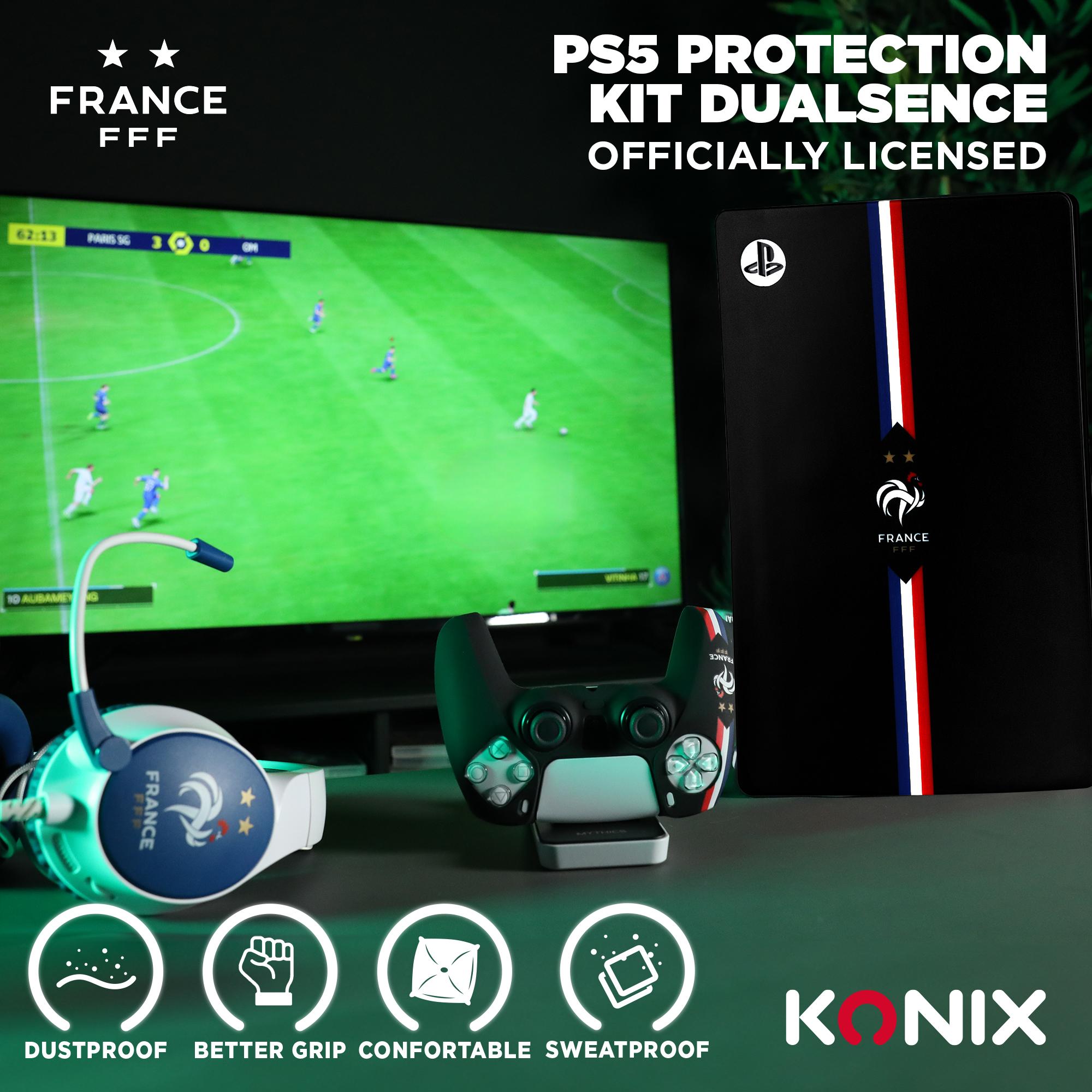 Voir la diapositive 5 : Coque de Protection pour Manette PS5 FFF