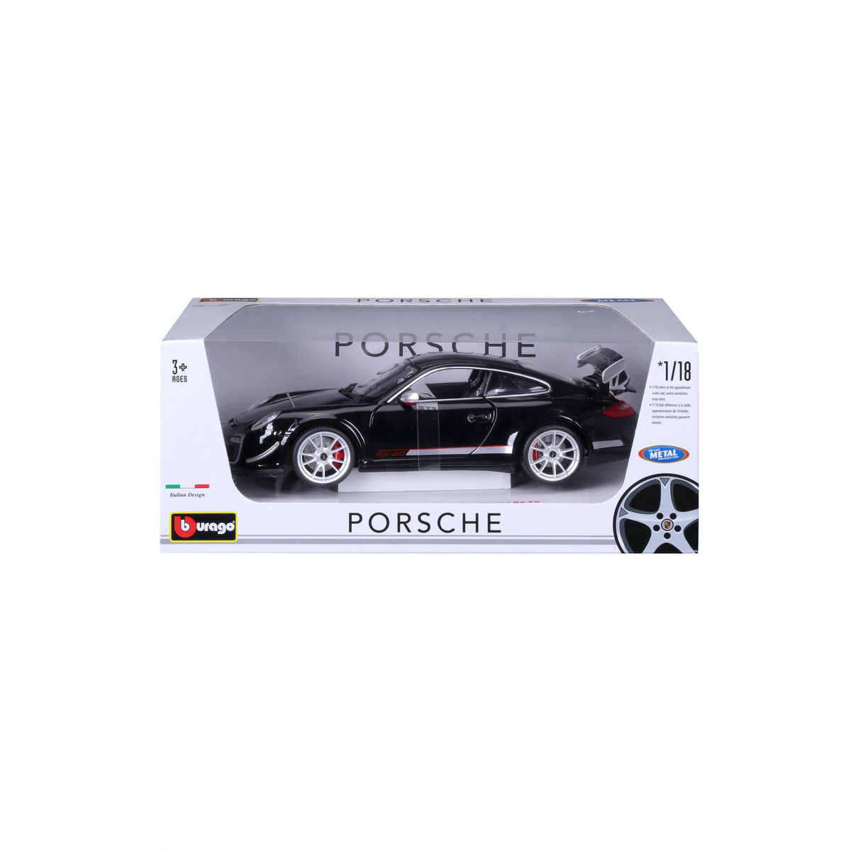 BBURAGO Voiture Lamborghini échelle 1/18ème - Bleu/noir