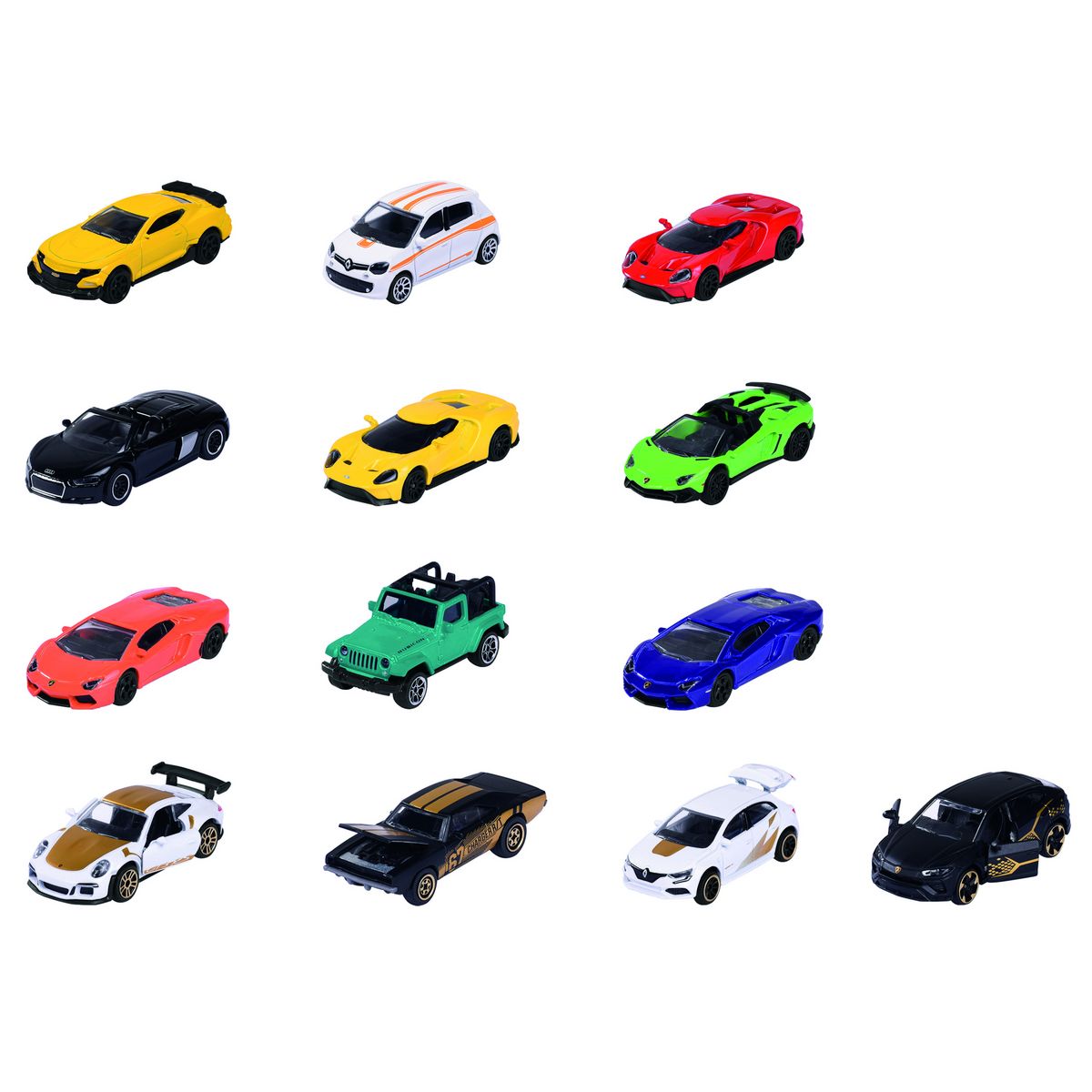 SMOBY Coffret véhicules x9 + 4 éditions limitées