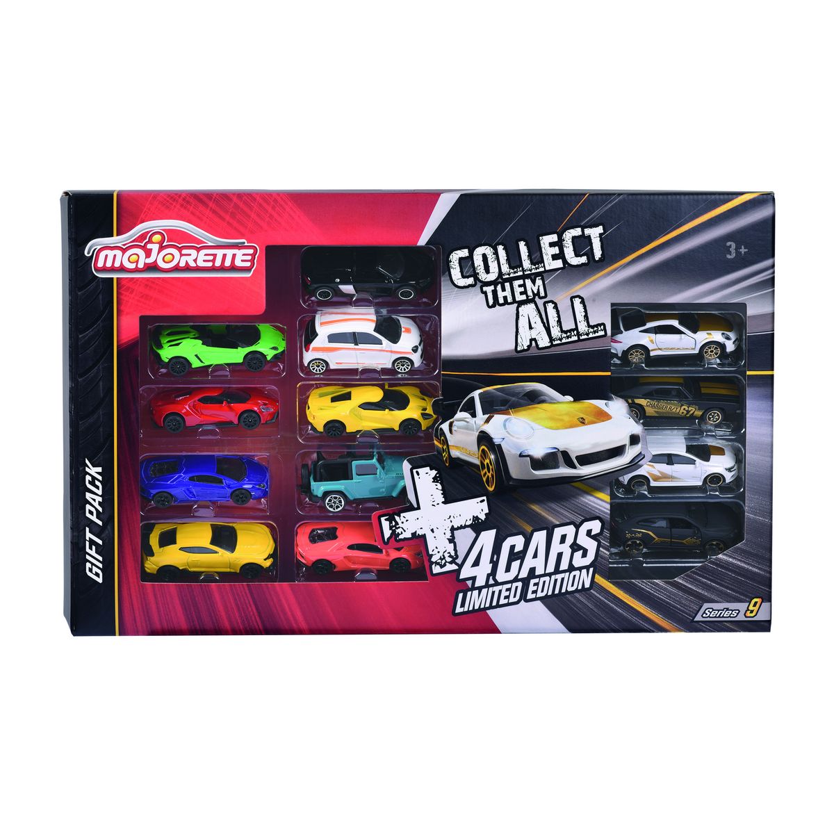 SMOBY Coffret véhicules x9 + 4 éditions limitées