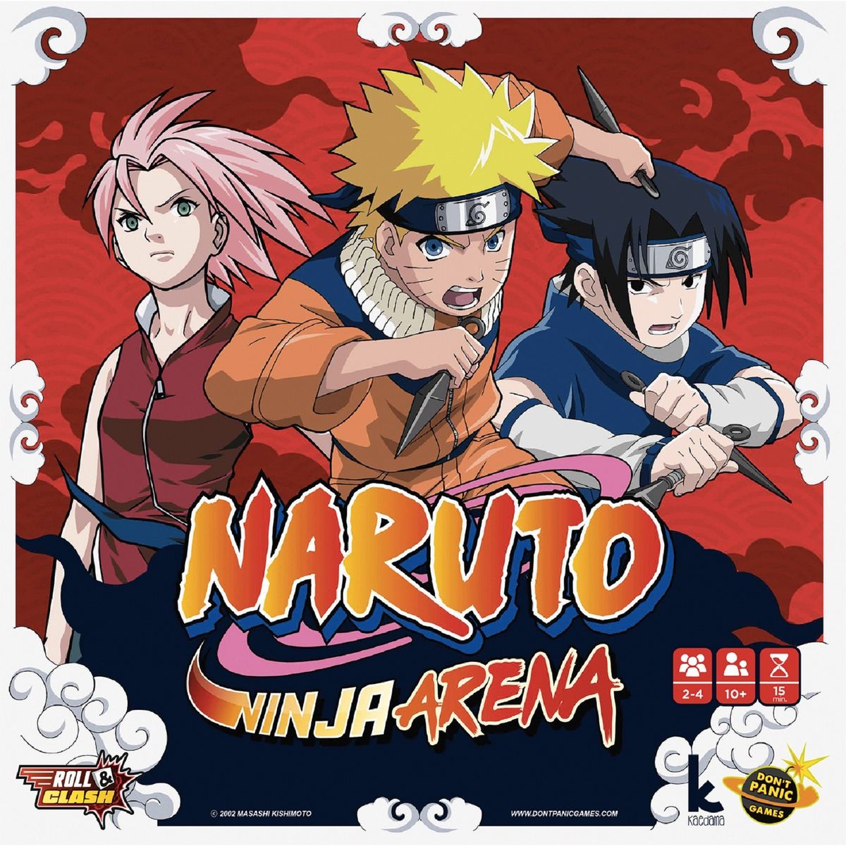 ASMODEE Jeu Naruto Ninja Arena