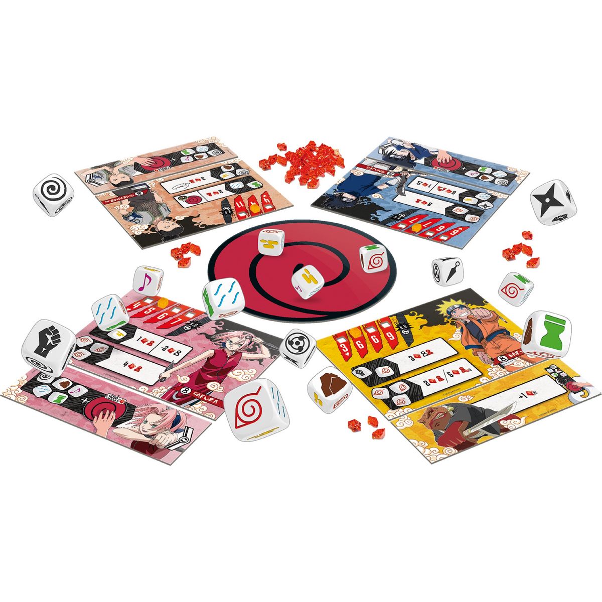 ASMODEE Jeu Naruto Ninja Arena