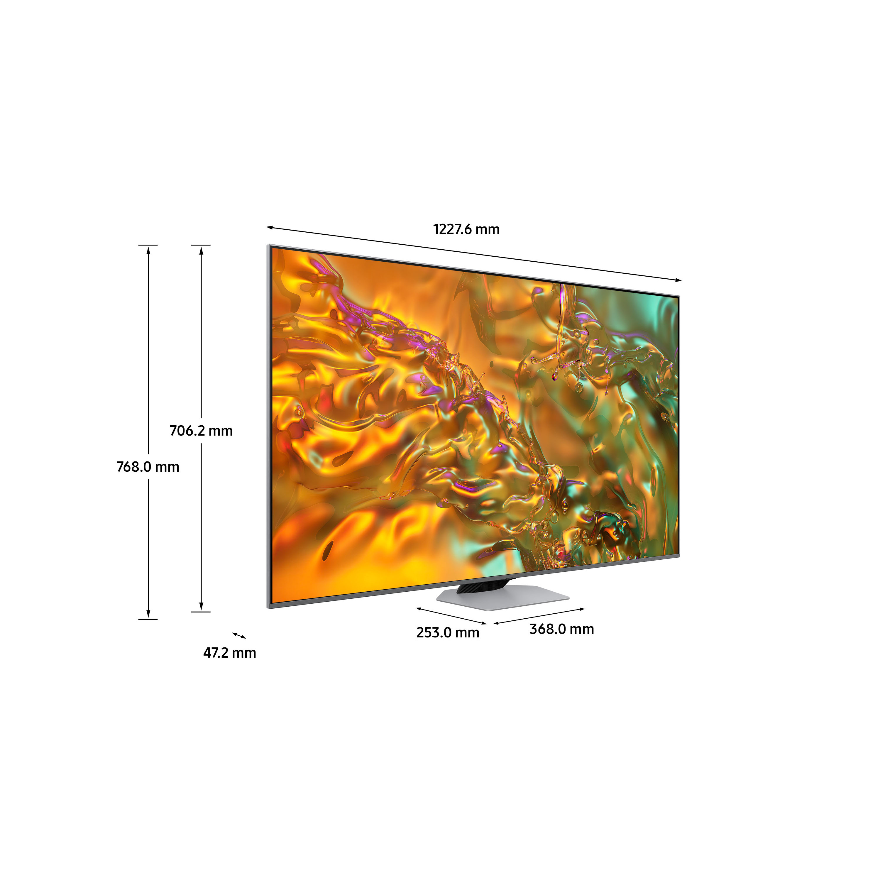 Voir la diapositive 6 : SAMSUNG TV QLED TQ55Q80D 2024