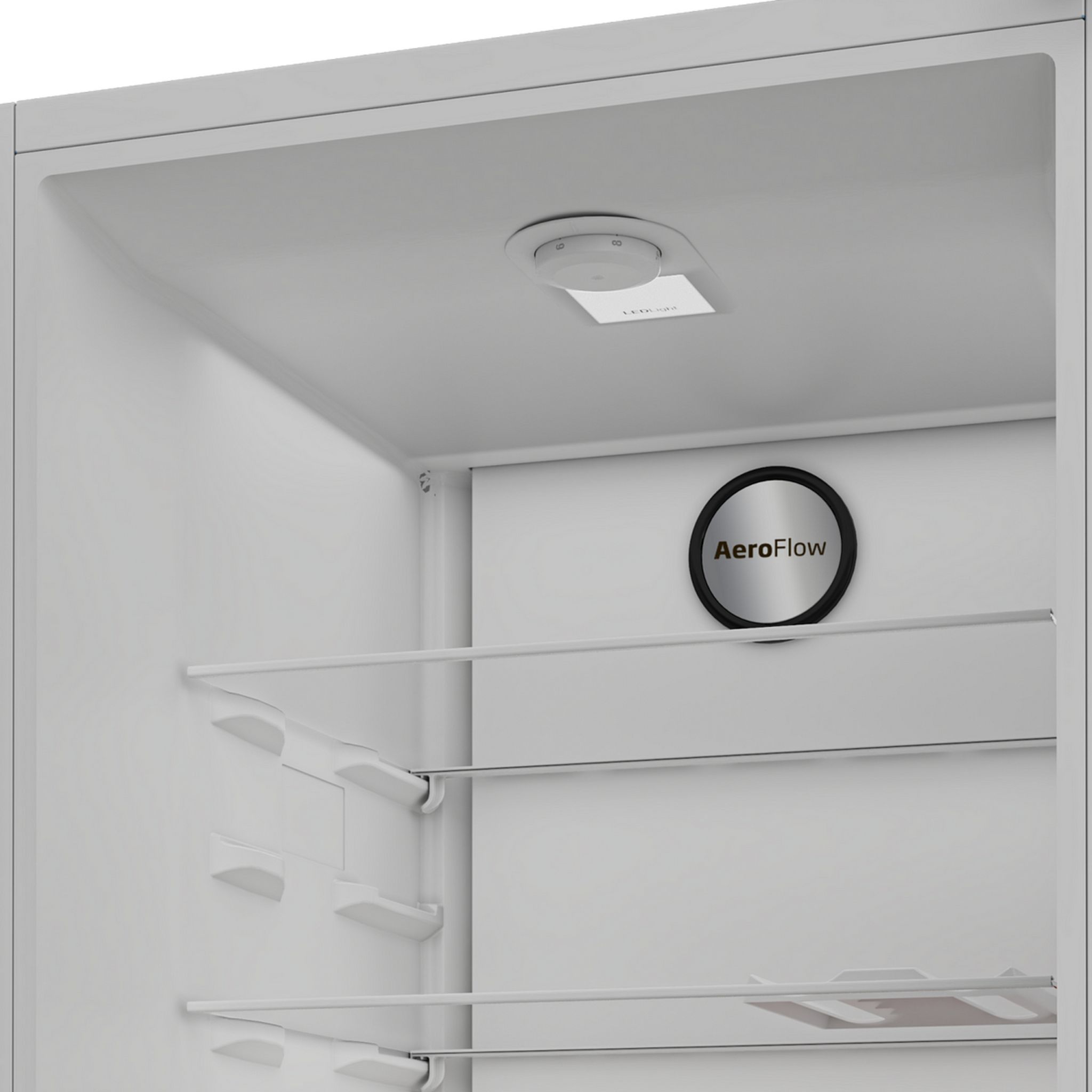 Voir la diapositive 3 : BEKO Réfrigérateur armoire B1RMLNE444W, 365 L, Froid ventilé, E