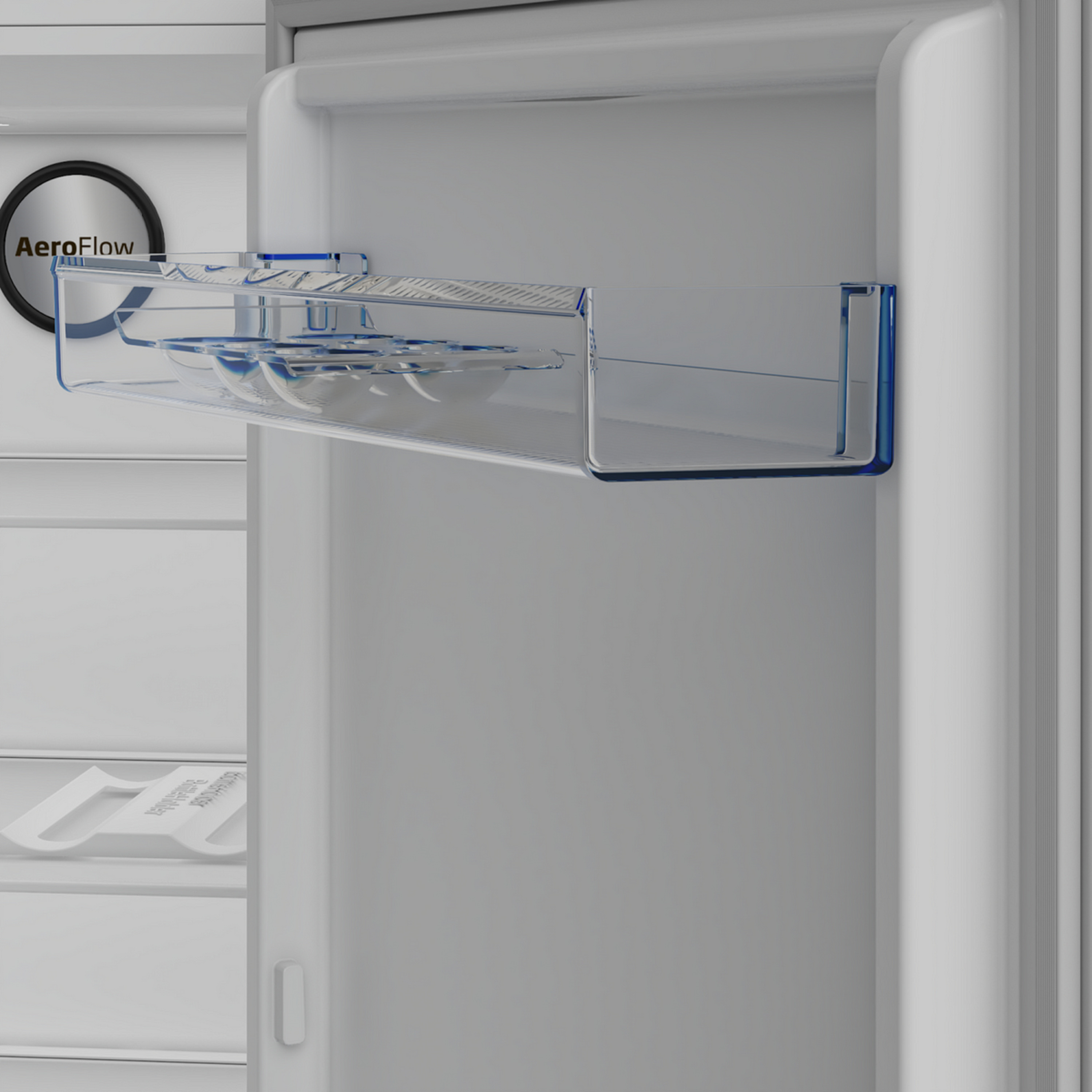 Voir la diapositive 7 : BEKO Réfrigérateur armoire B1RMLNE444W, 365 L, Froid ventilé, E