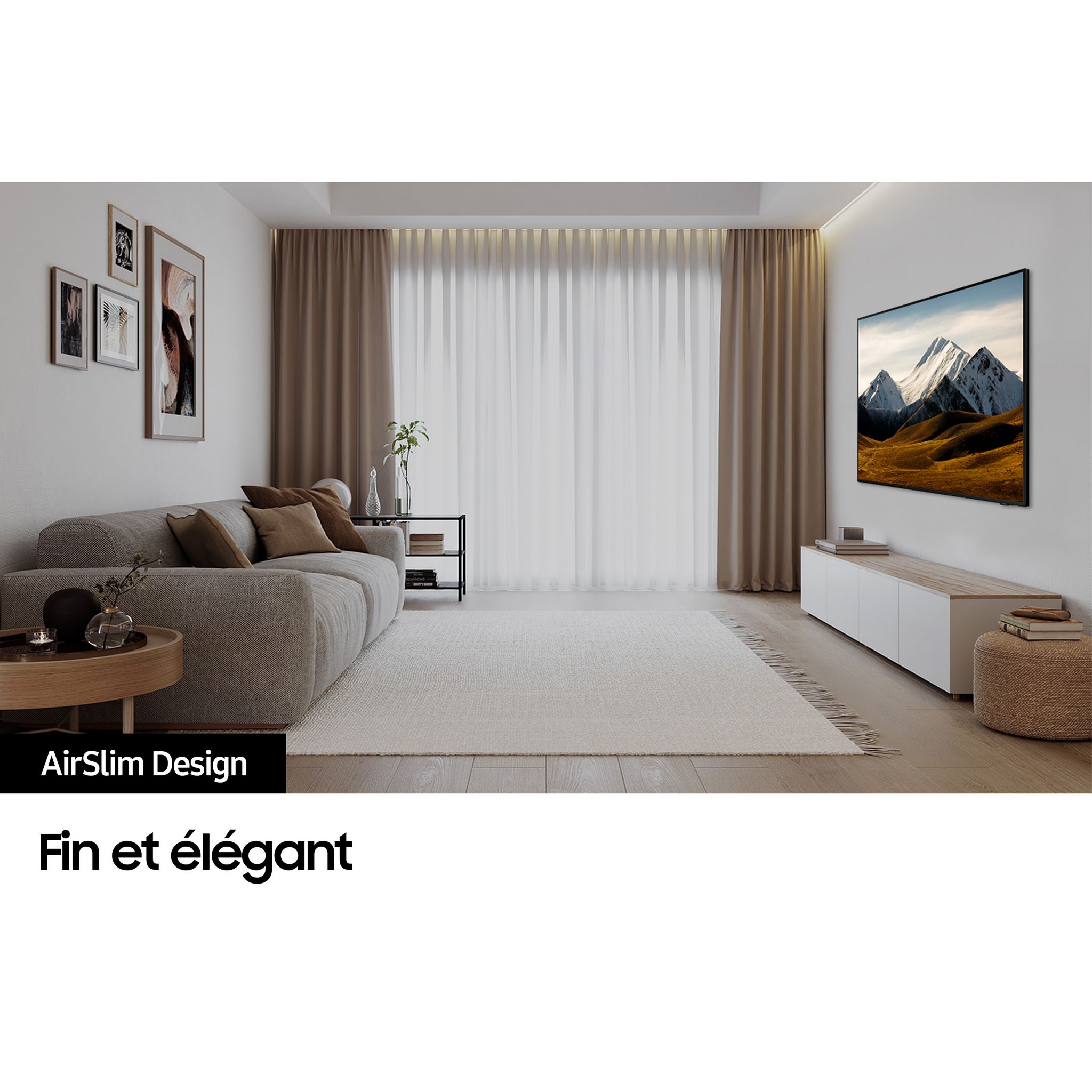 Voir la diapositive 9 : SAMSUNG TV QLED TQ65Q60D 2024