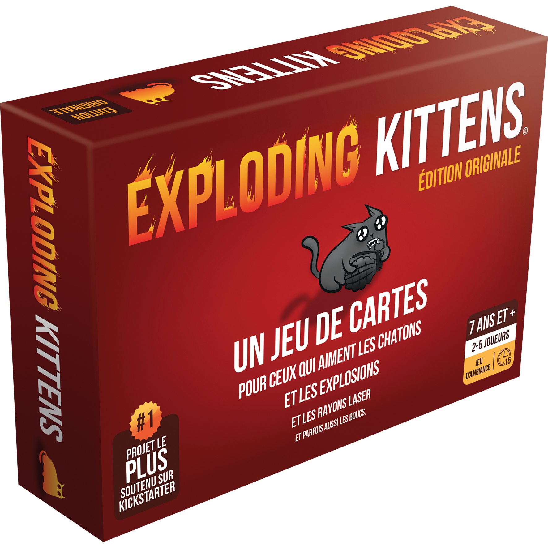 Voir la diapositive 2 : ASMODEE Jeu Exploding Kitten