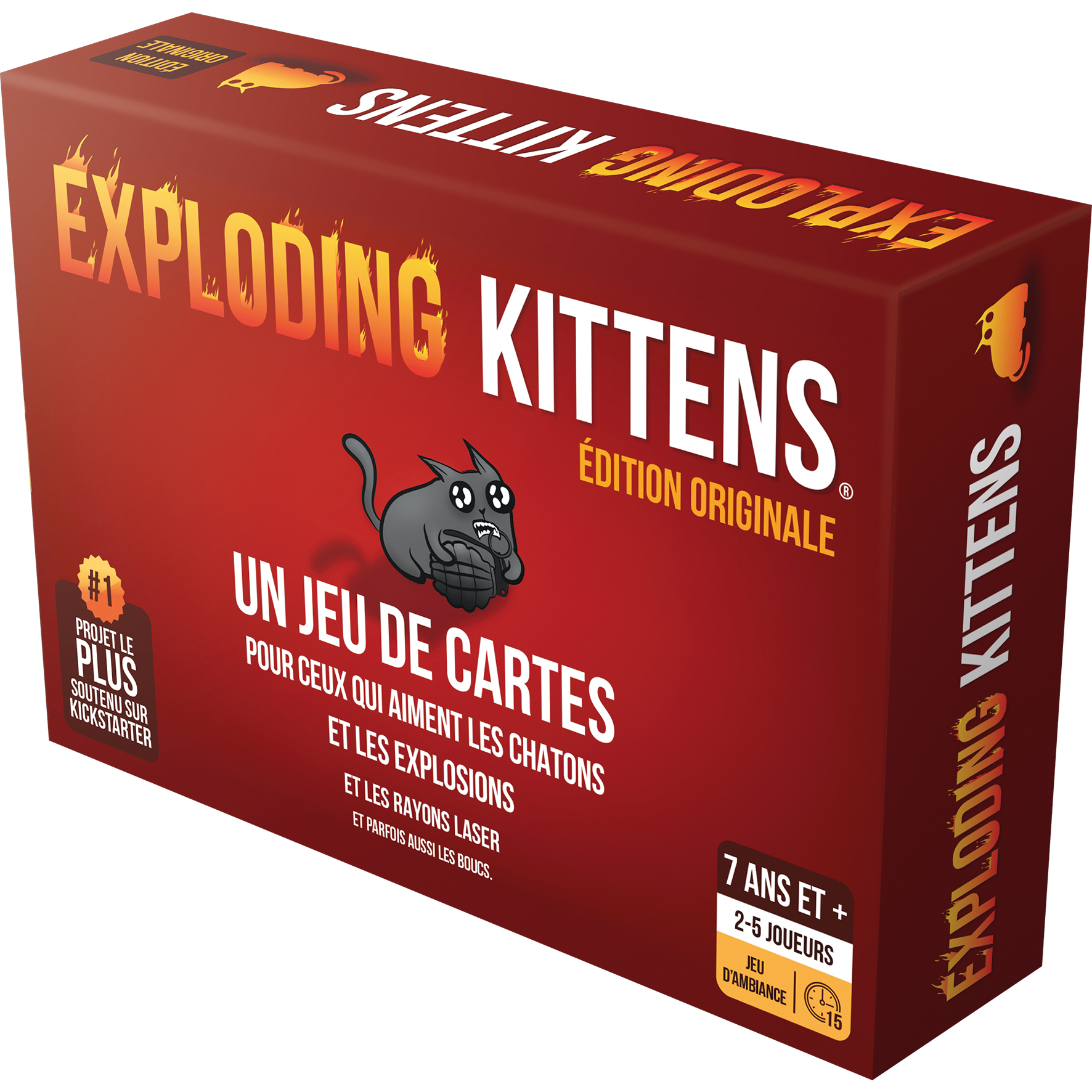 Voir la diapositive 3 : ASMODEE Jeu Exploding Kitten