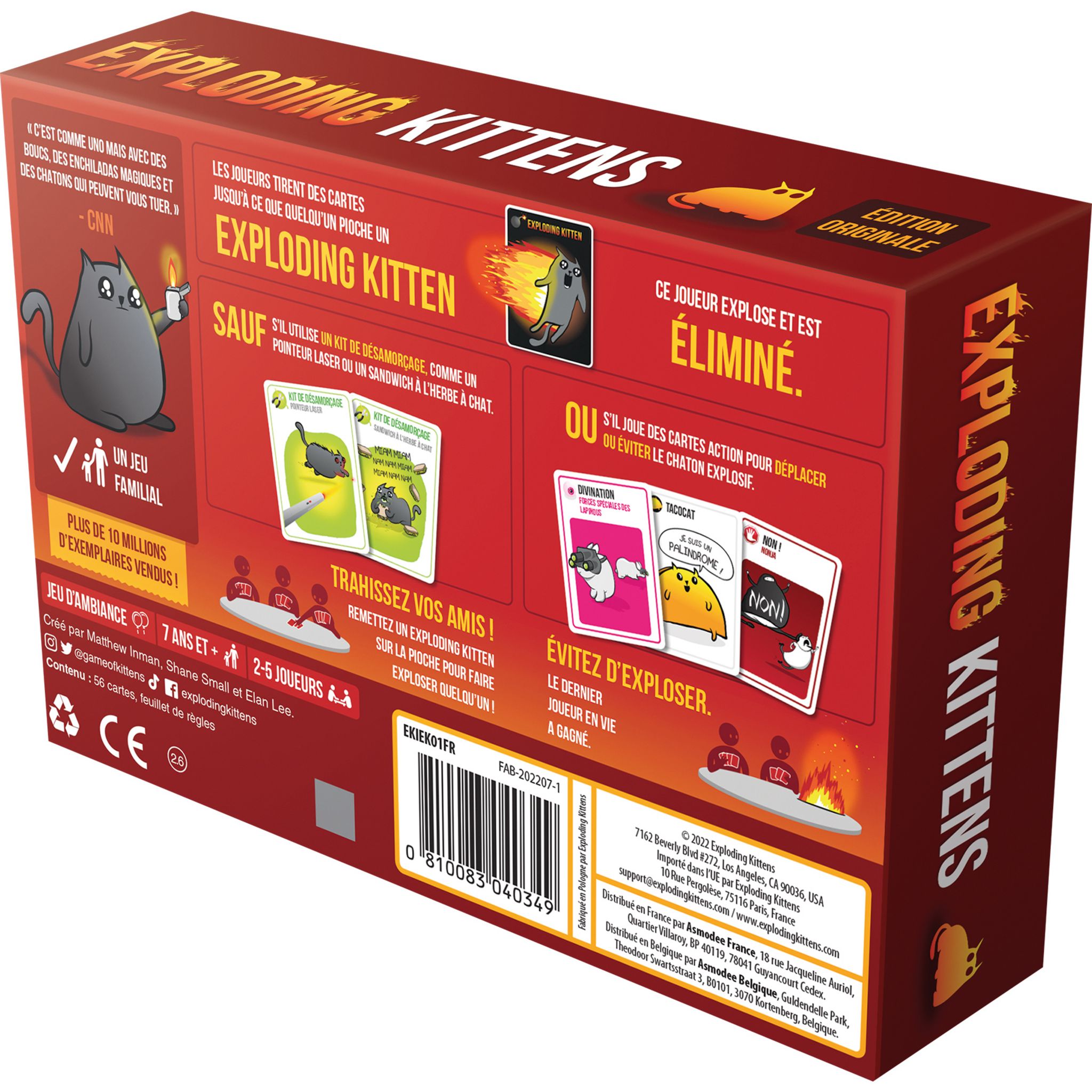 Voir la diapositive 4 : ASMODEE Jeu Exploding Kitten